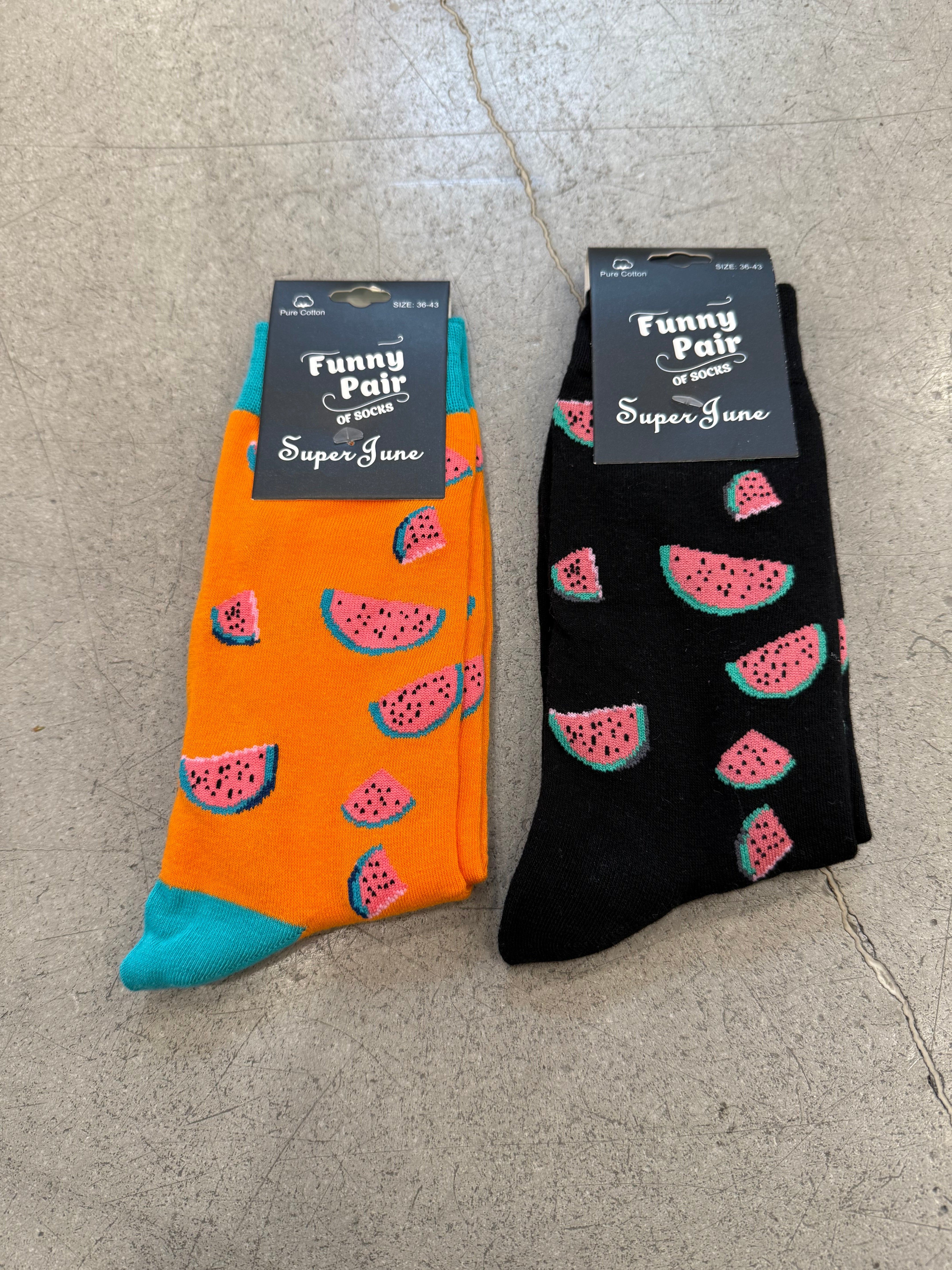 Socken Fruits Melone