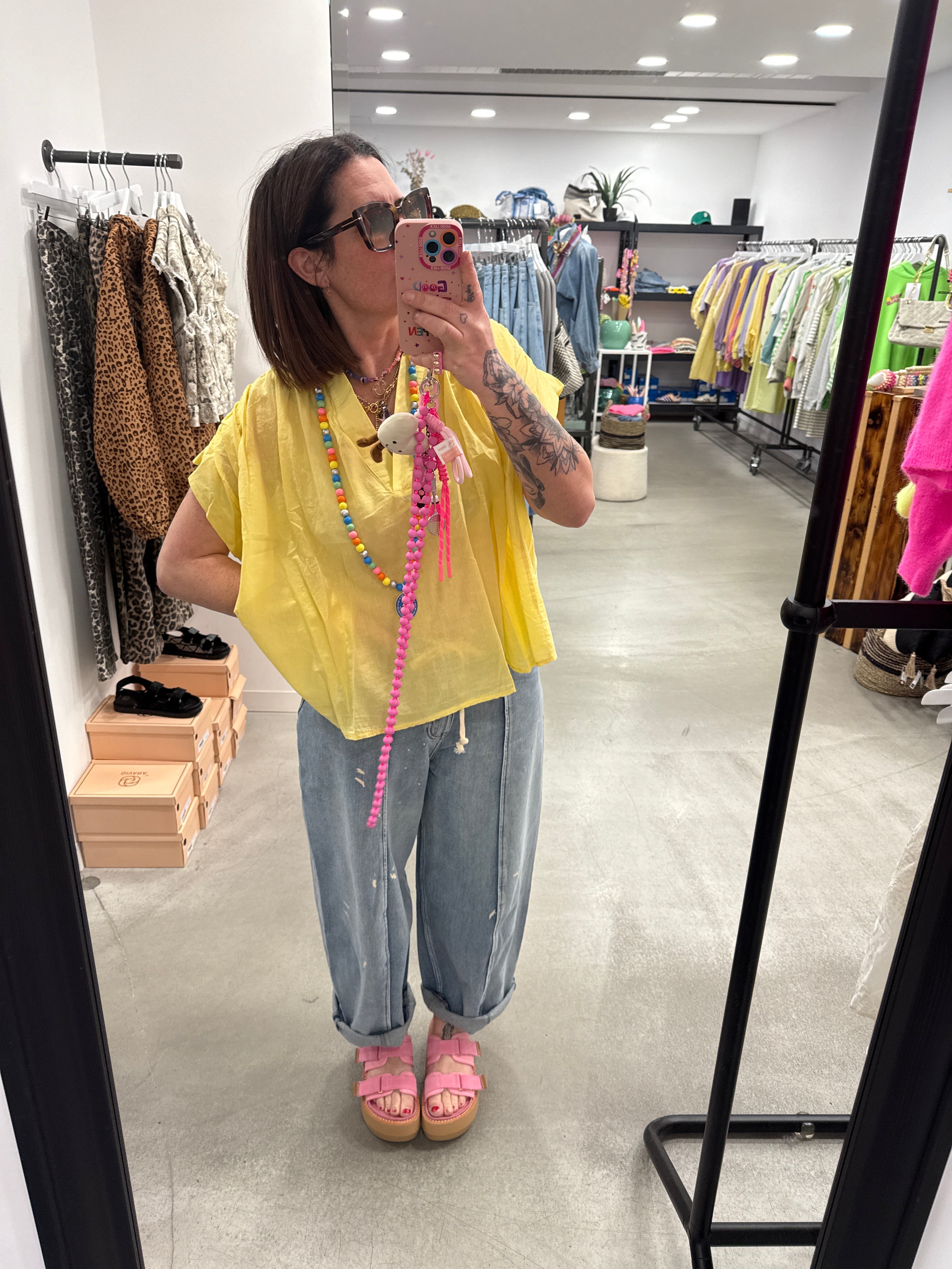 Bluse Hippie Basic