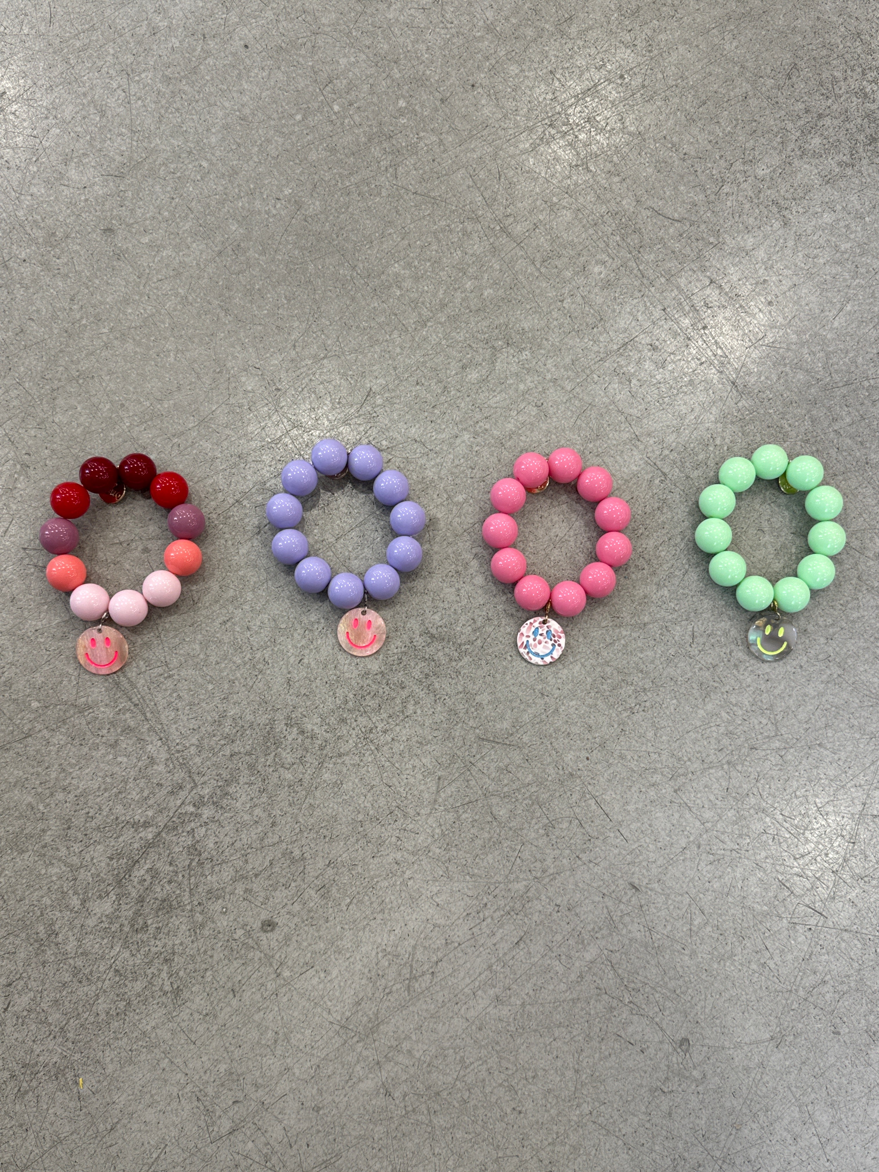 Armband Big Colourful Smiley