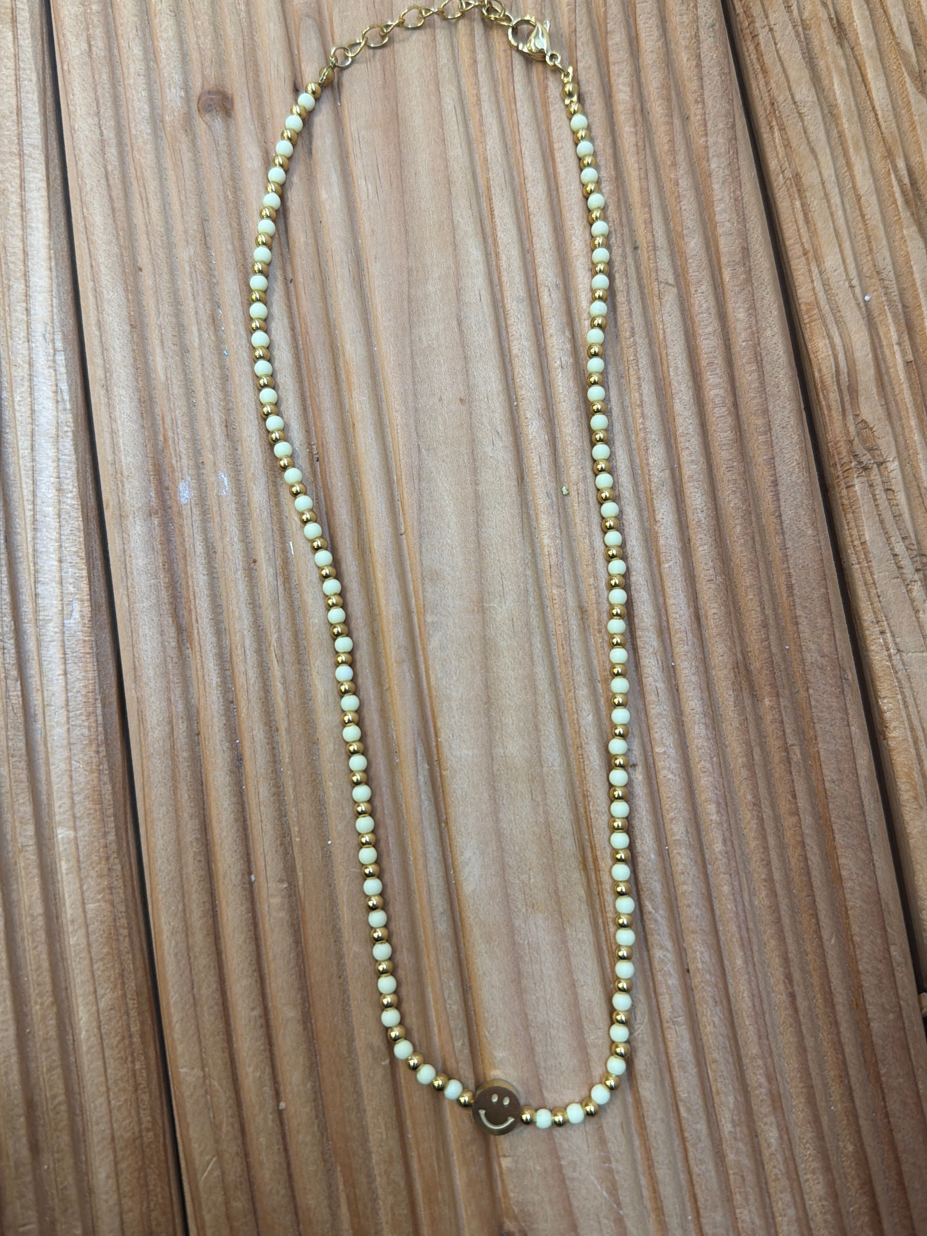 Kette butteryellow Smiley