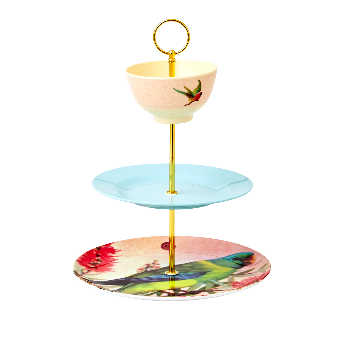 Rice Tortenplatte - Gold
