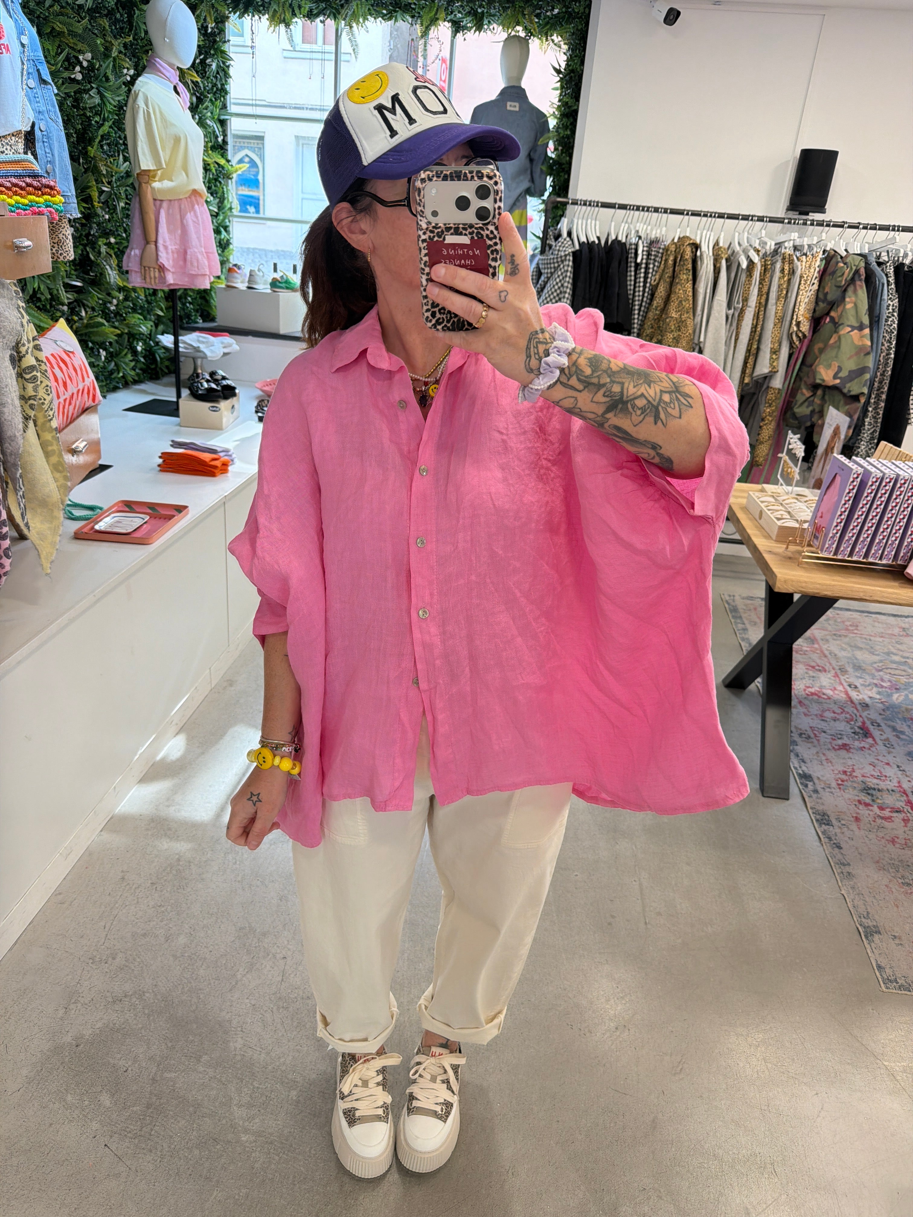 Bluse Lino