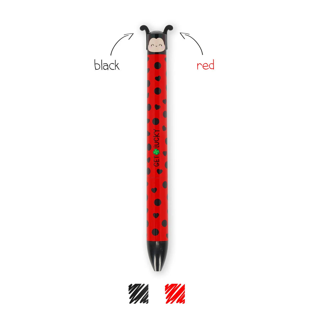 Legami Zweifarbiger Kugelschreiber Ladybug