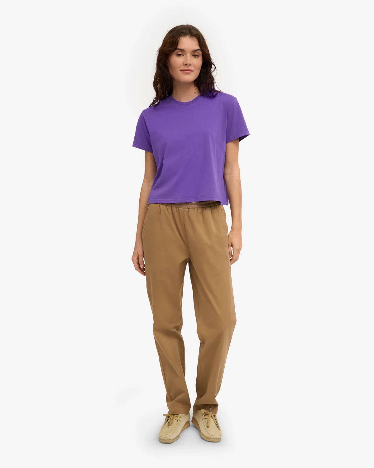 CFS Boxy Crop Tee - Ultra Violet