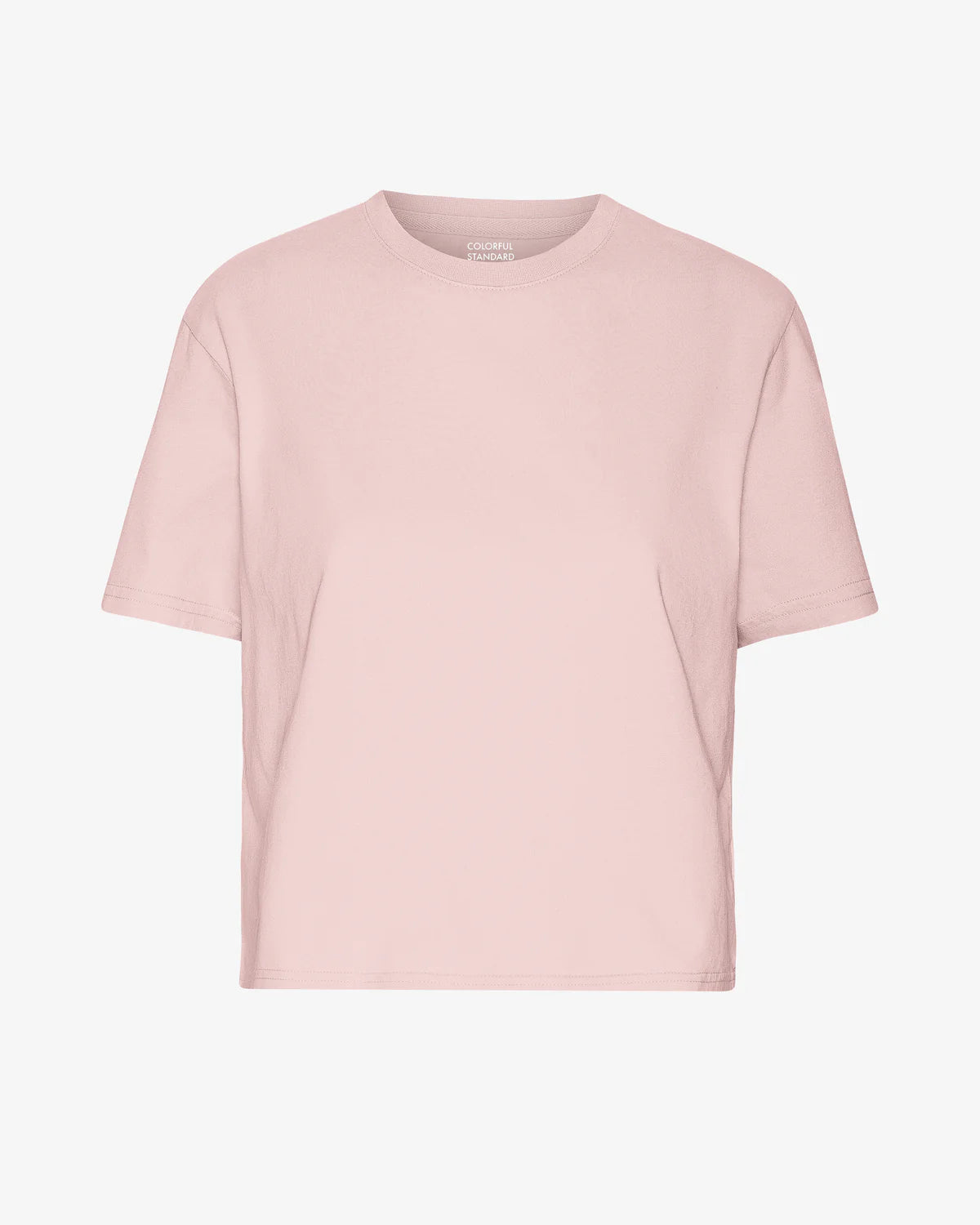 CFS Boxy Crop Tee - Faded Pink