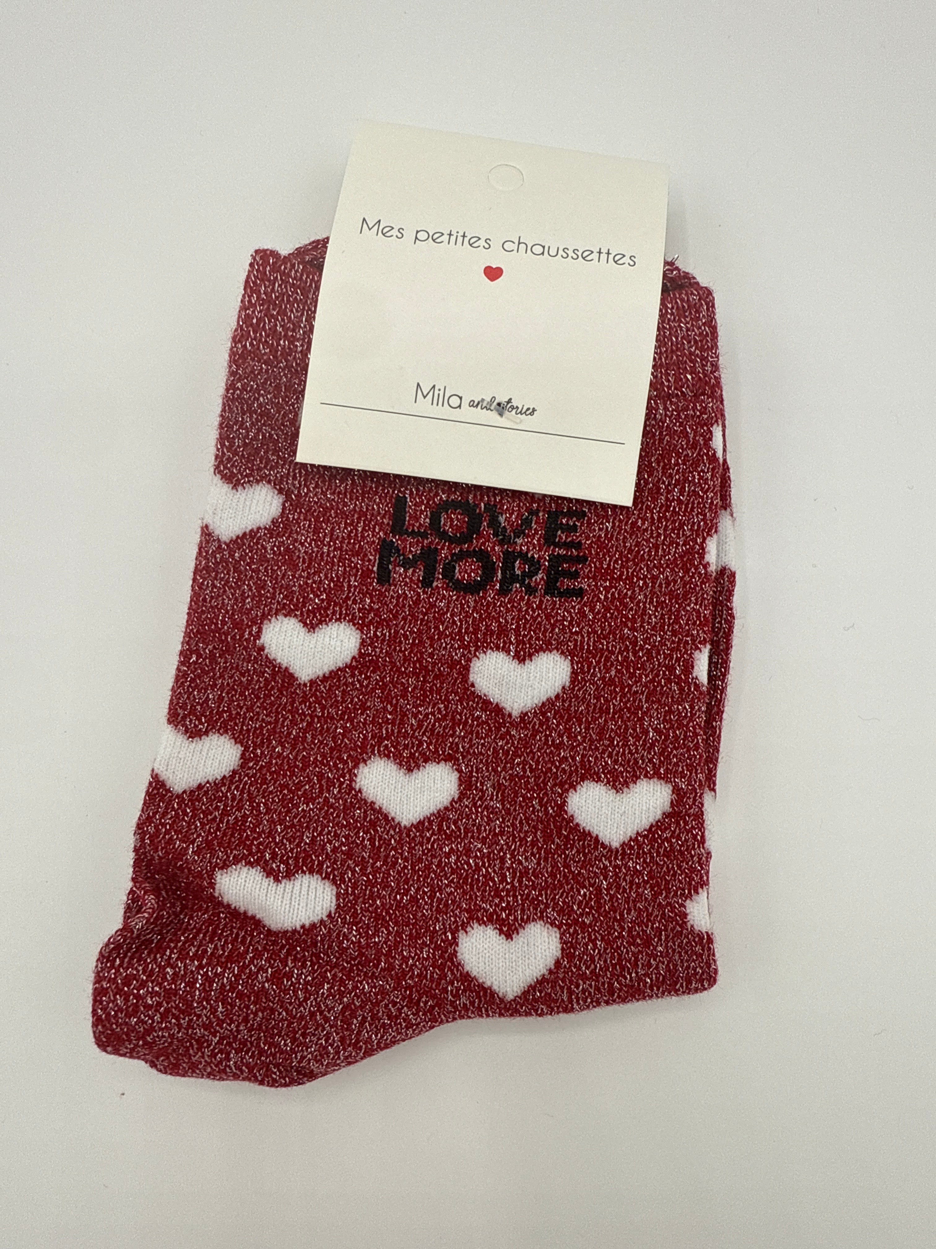 Socken Love Heart