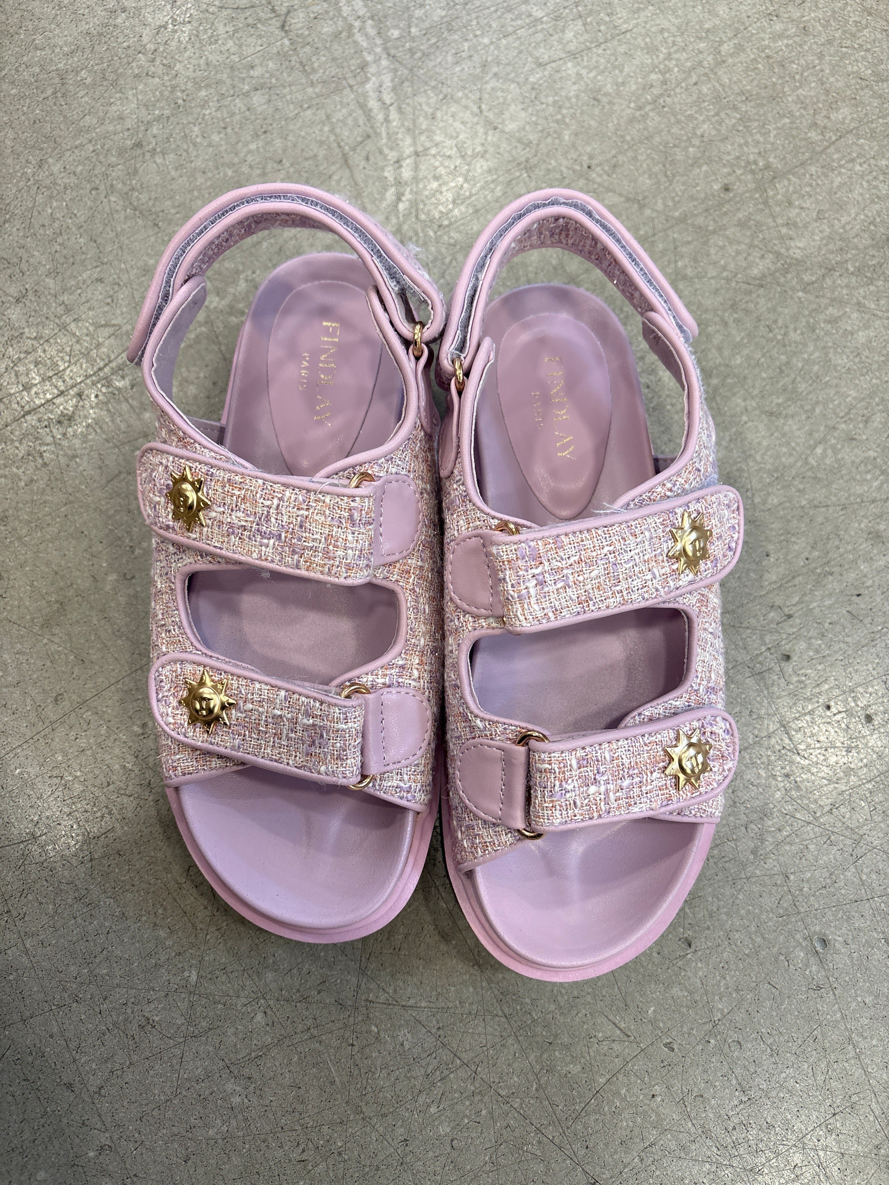 Sandalen C Flieder