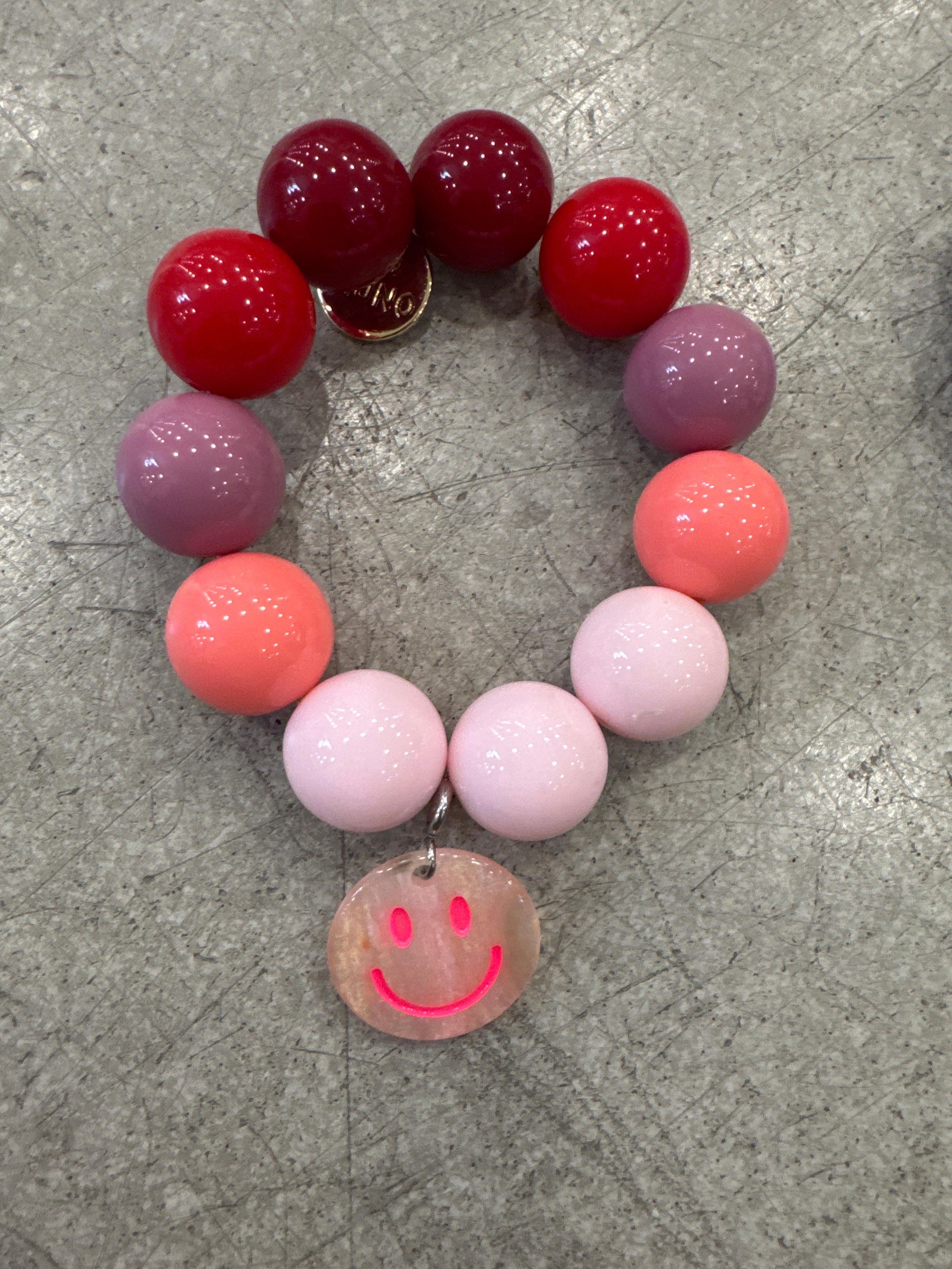 Armband Big Colourful Smiley