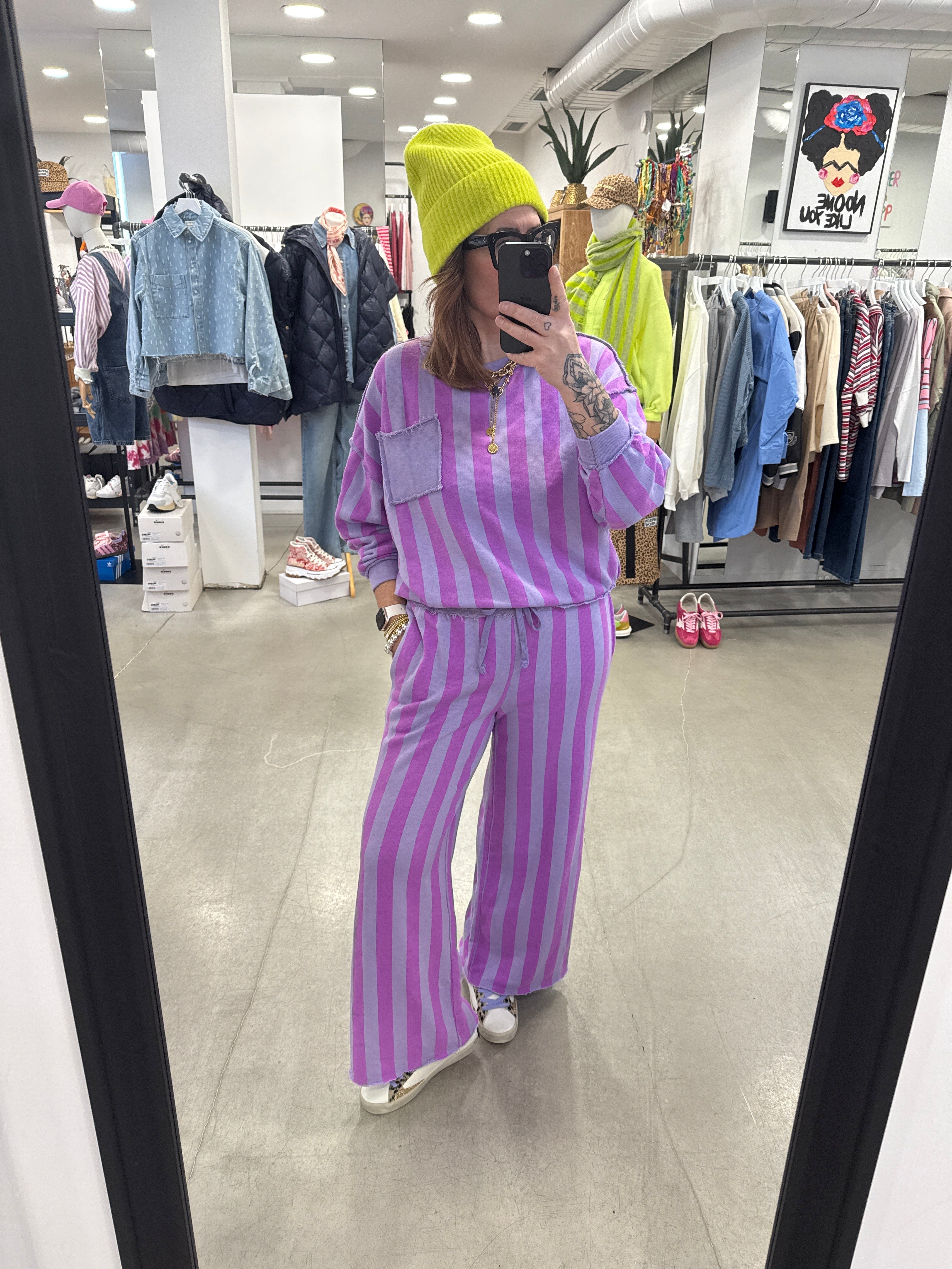 Hose Sweat Spring Stripe