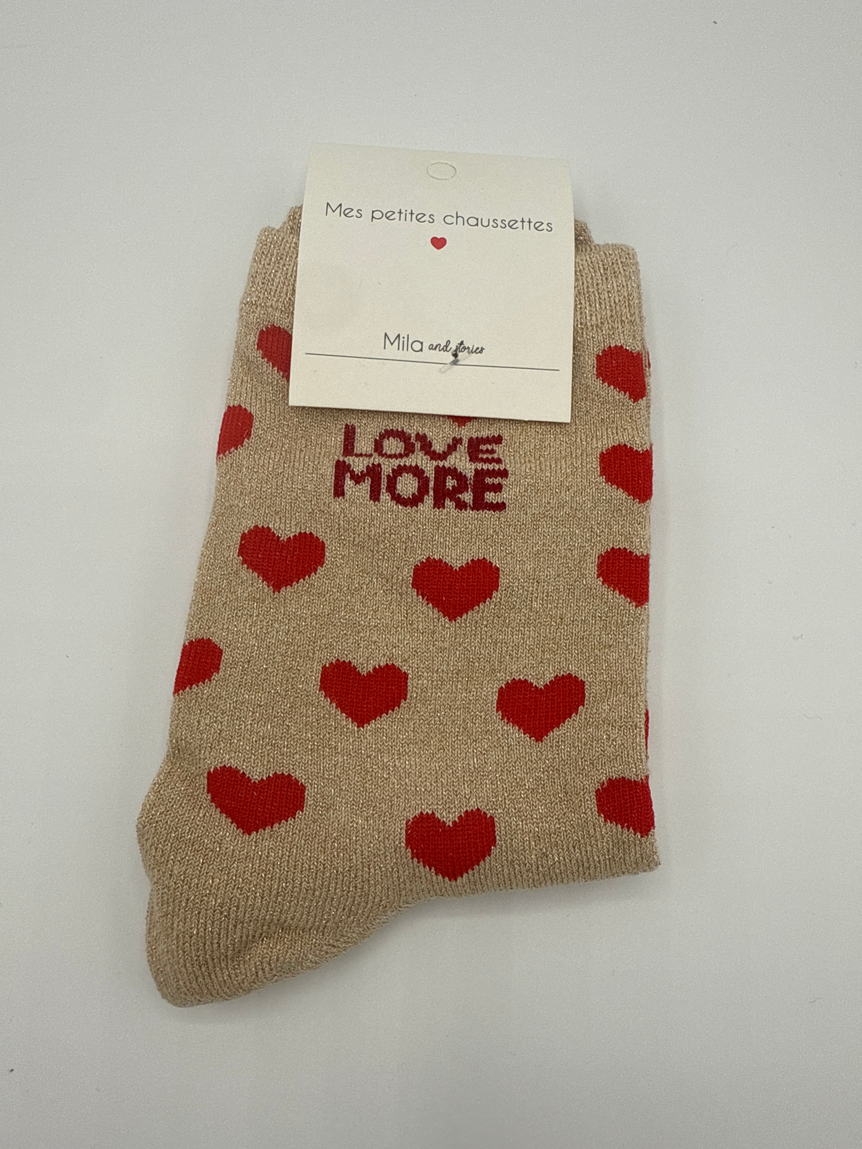 Socken Love Heart