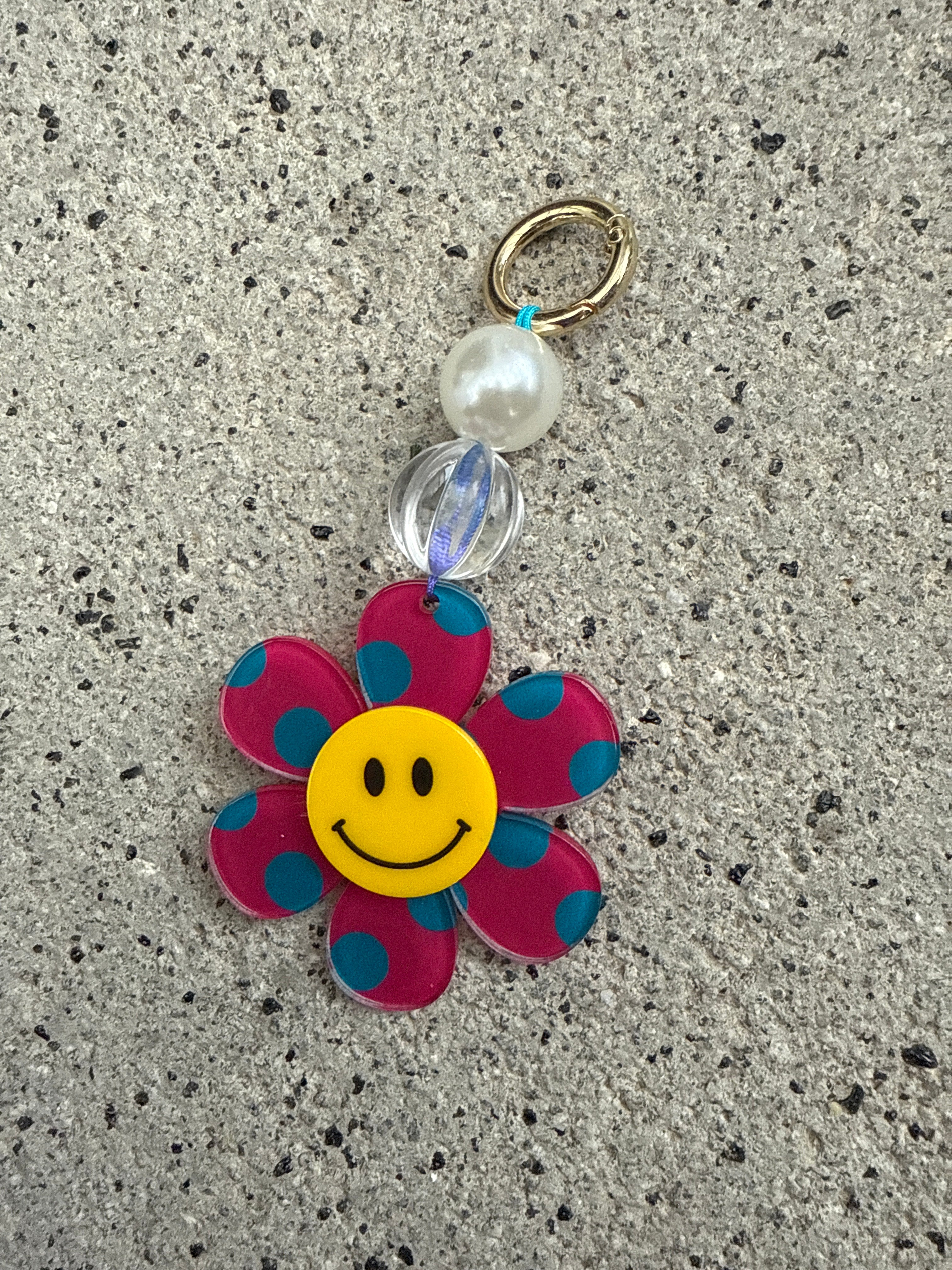 Taschen Anhänger Flower