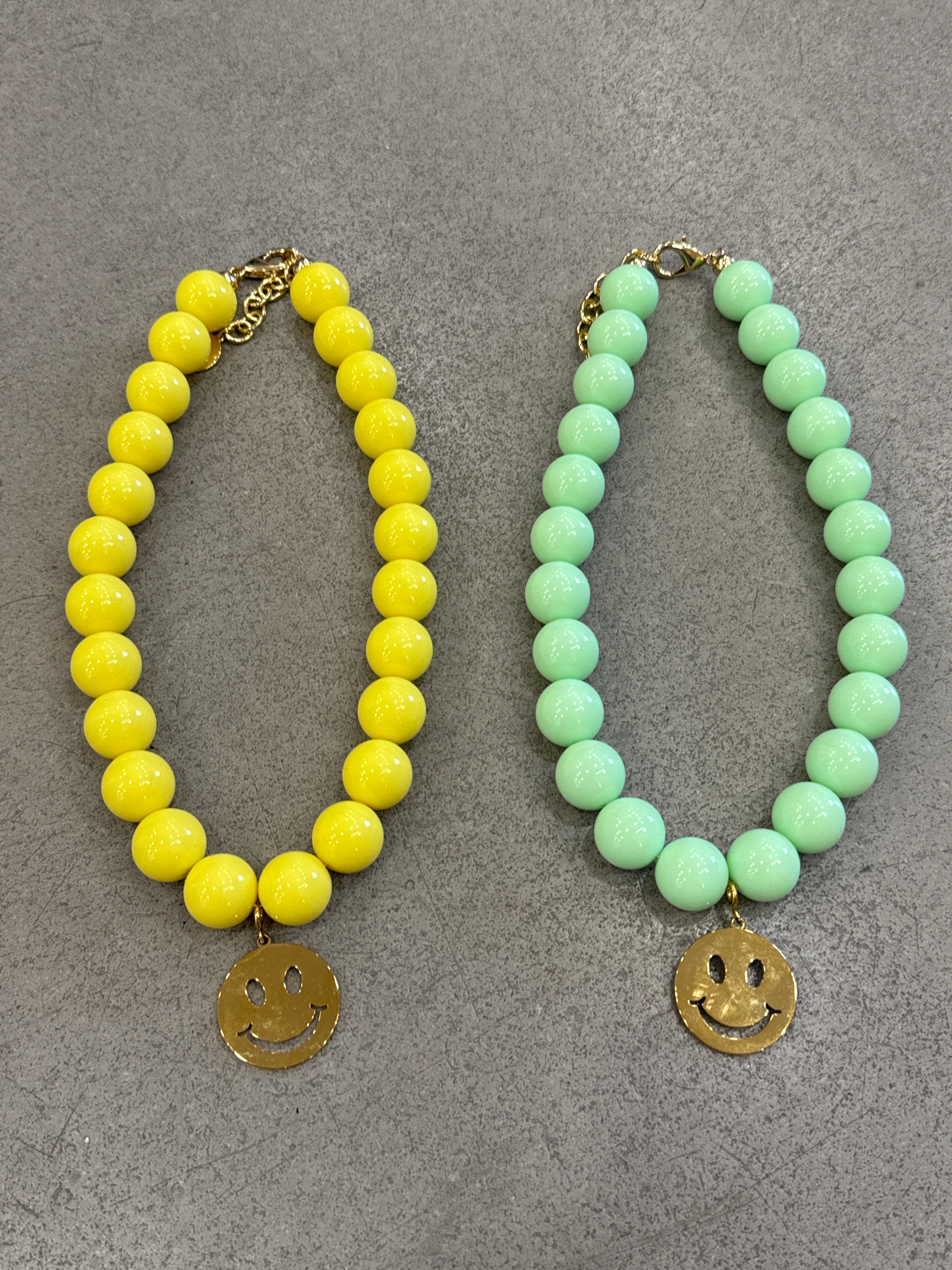 Kette Big Pearl Pastell