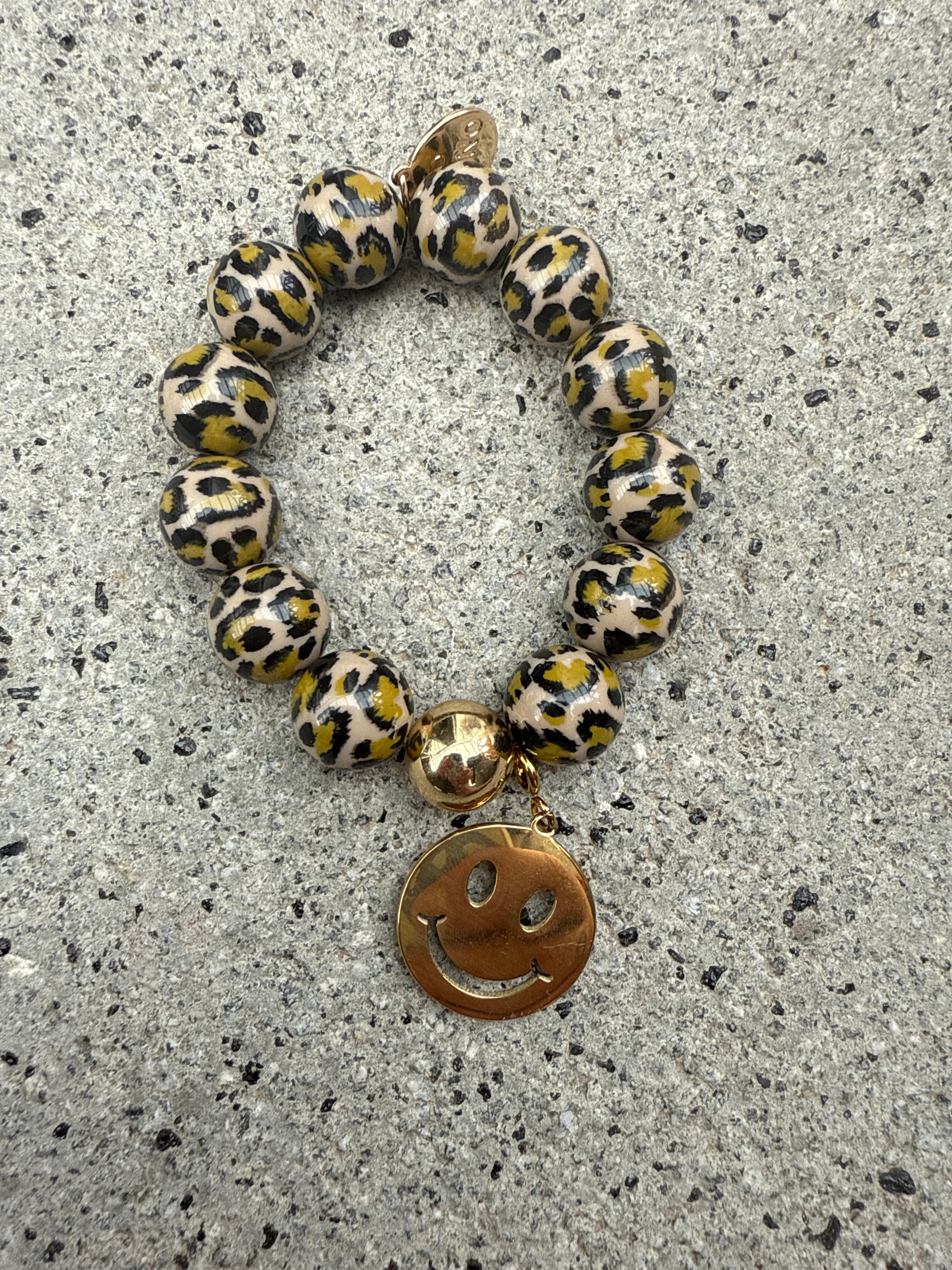 Armband Leo Smiley gold