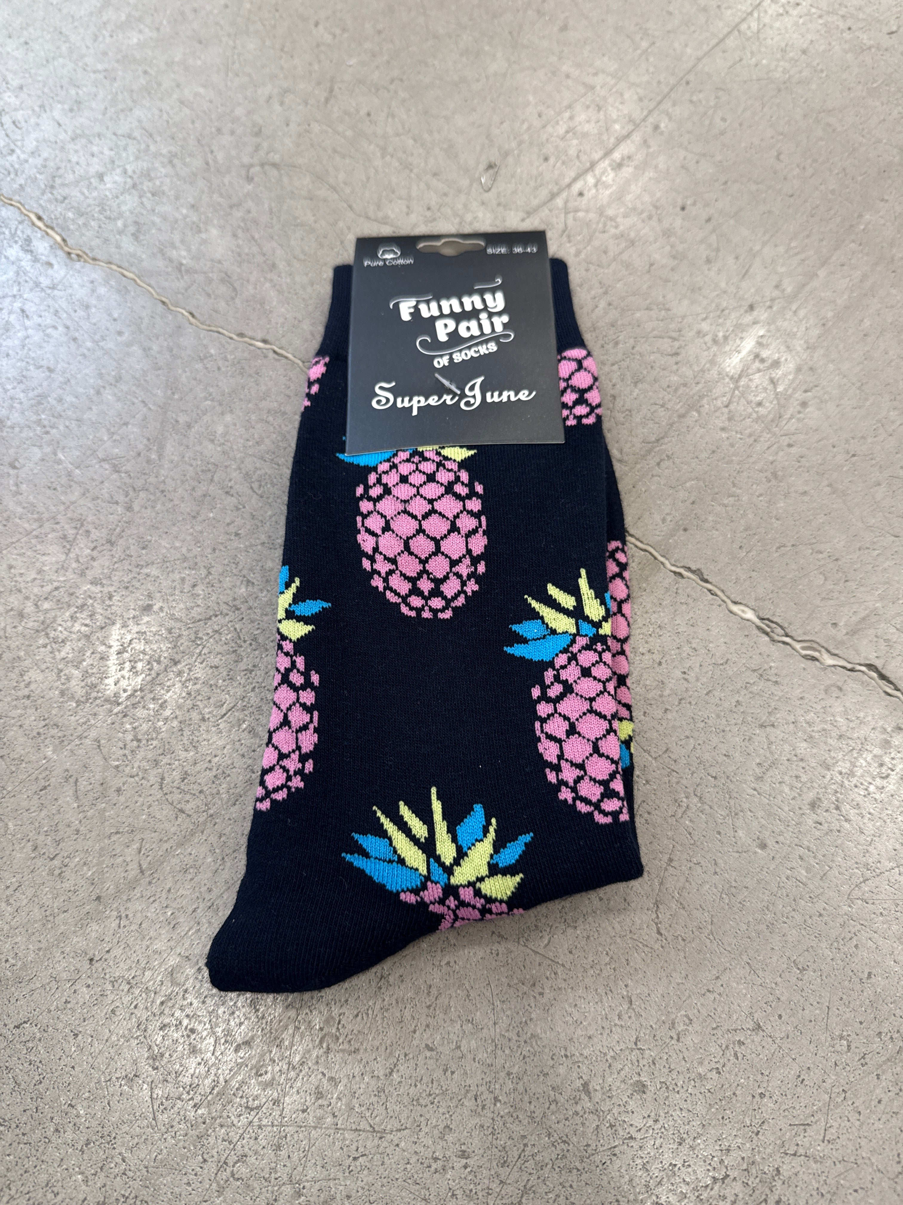 Socken Fruits Ananas
