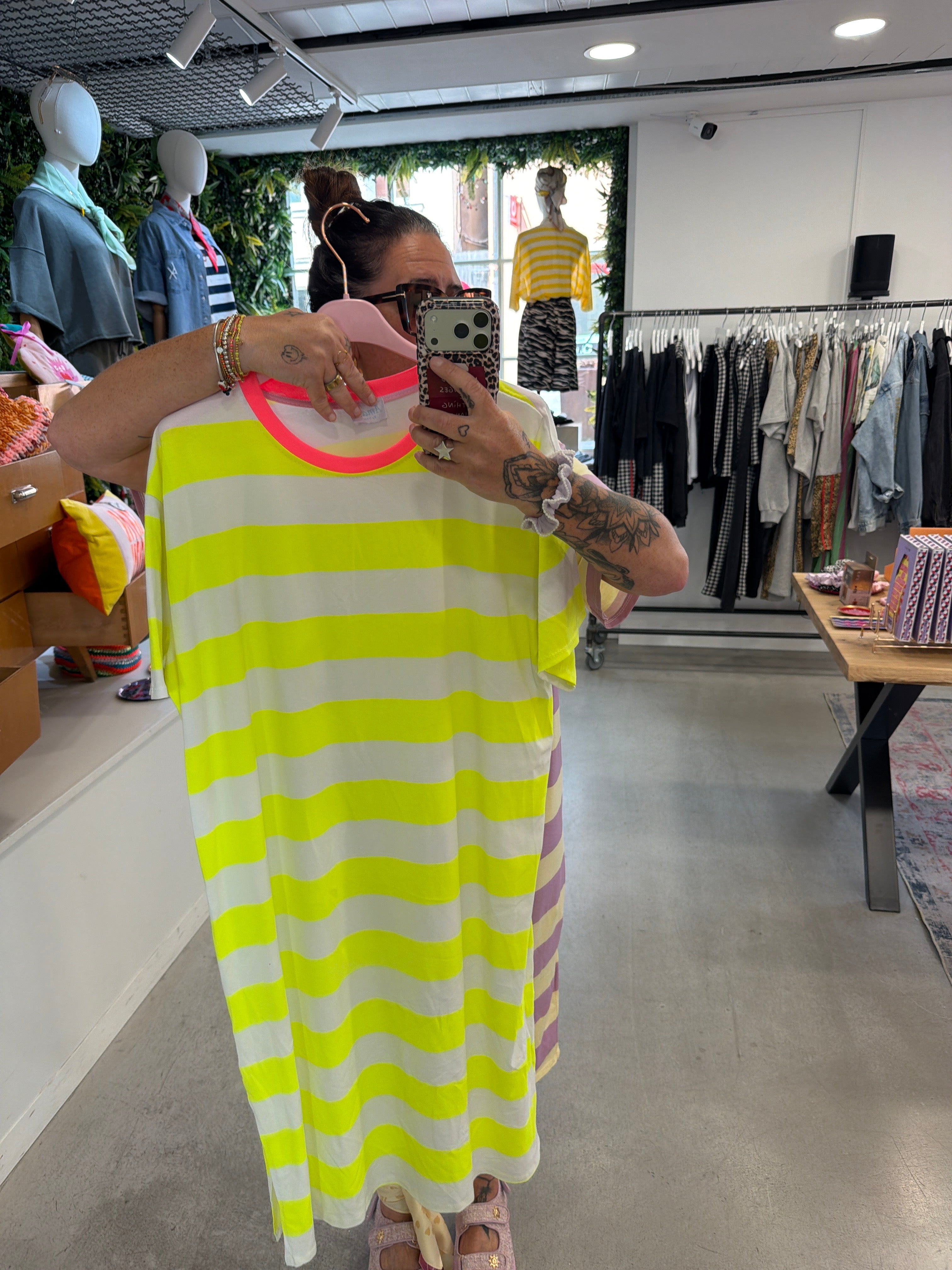 Kleid Stripe