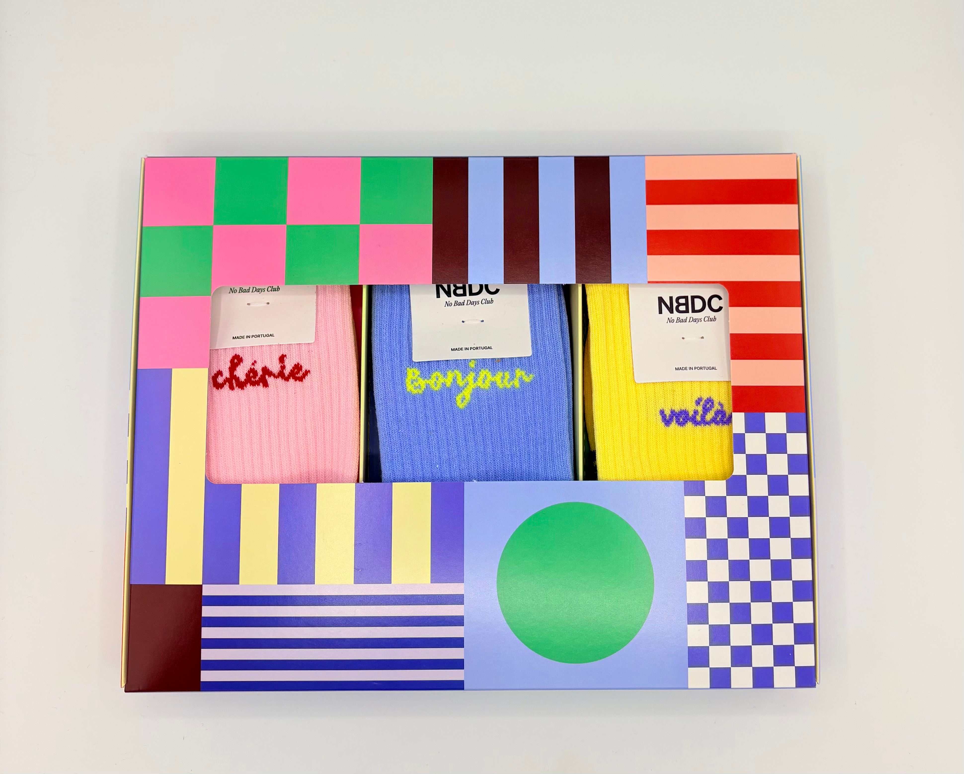 NBDC 3er Pack Cherie,Bonjour,Voila