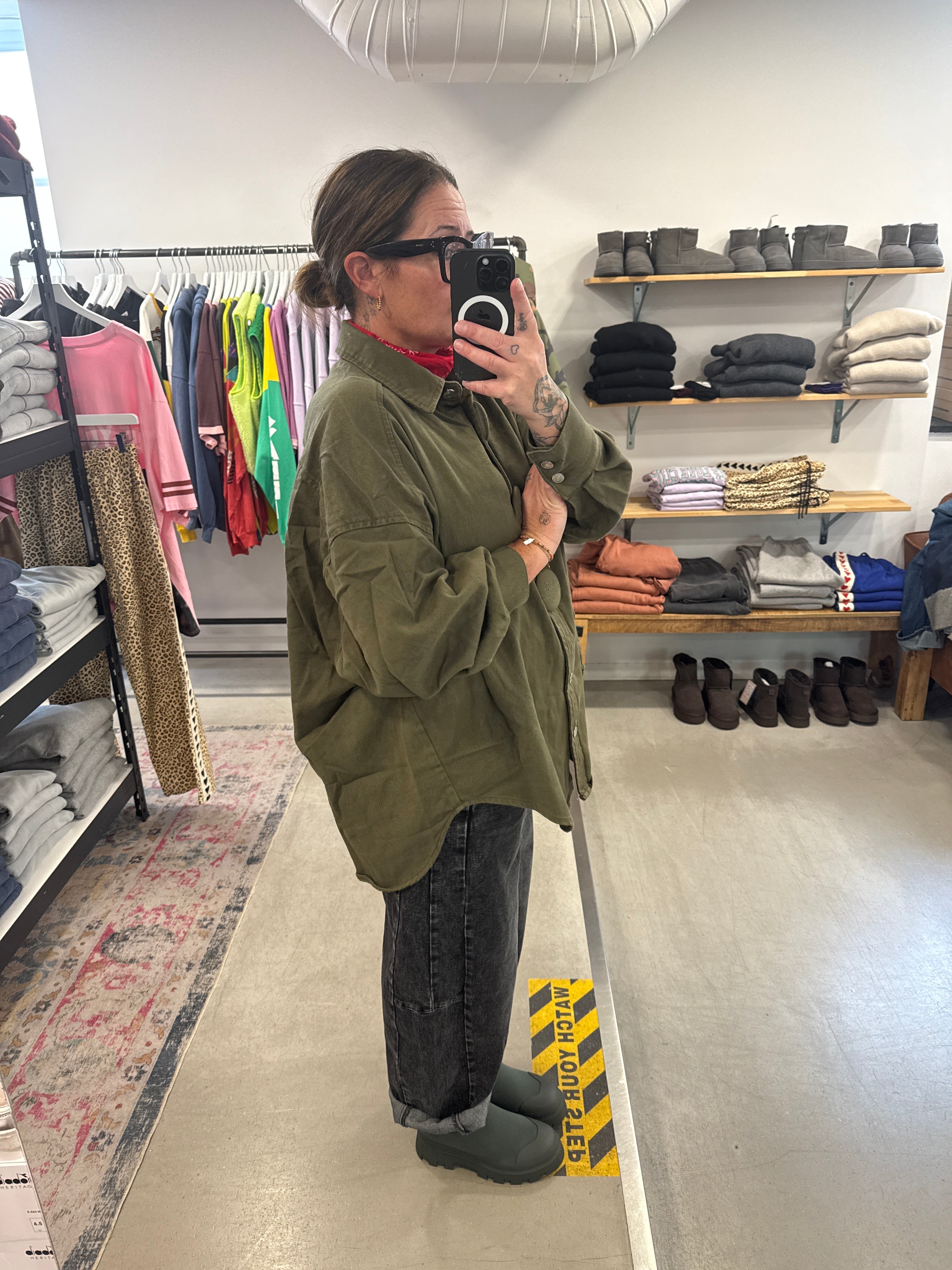 Bluse Denim 6 Green