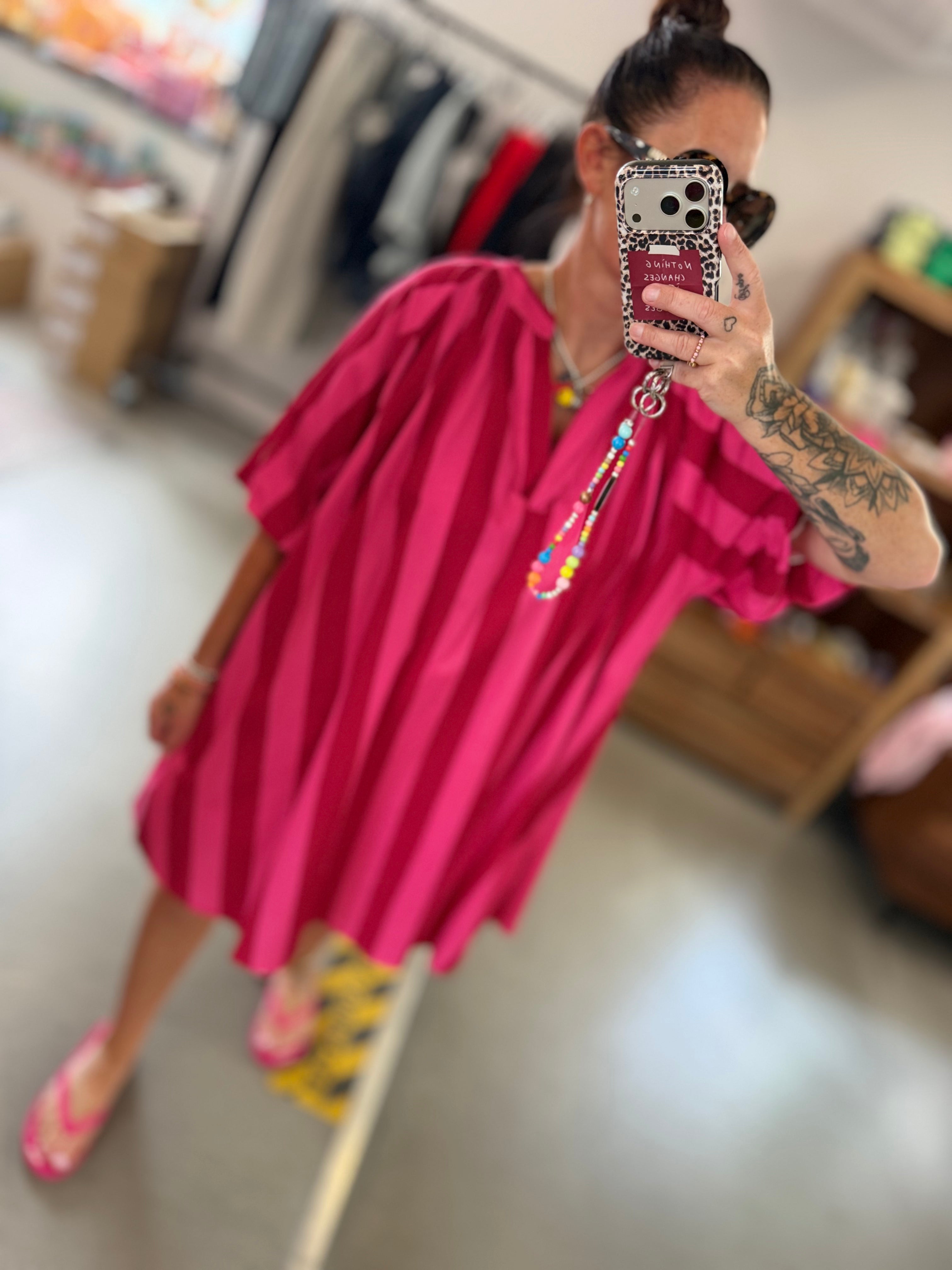 Kleid Stripe