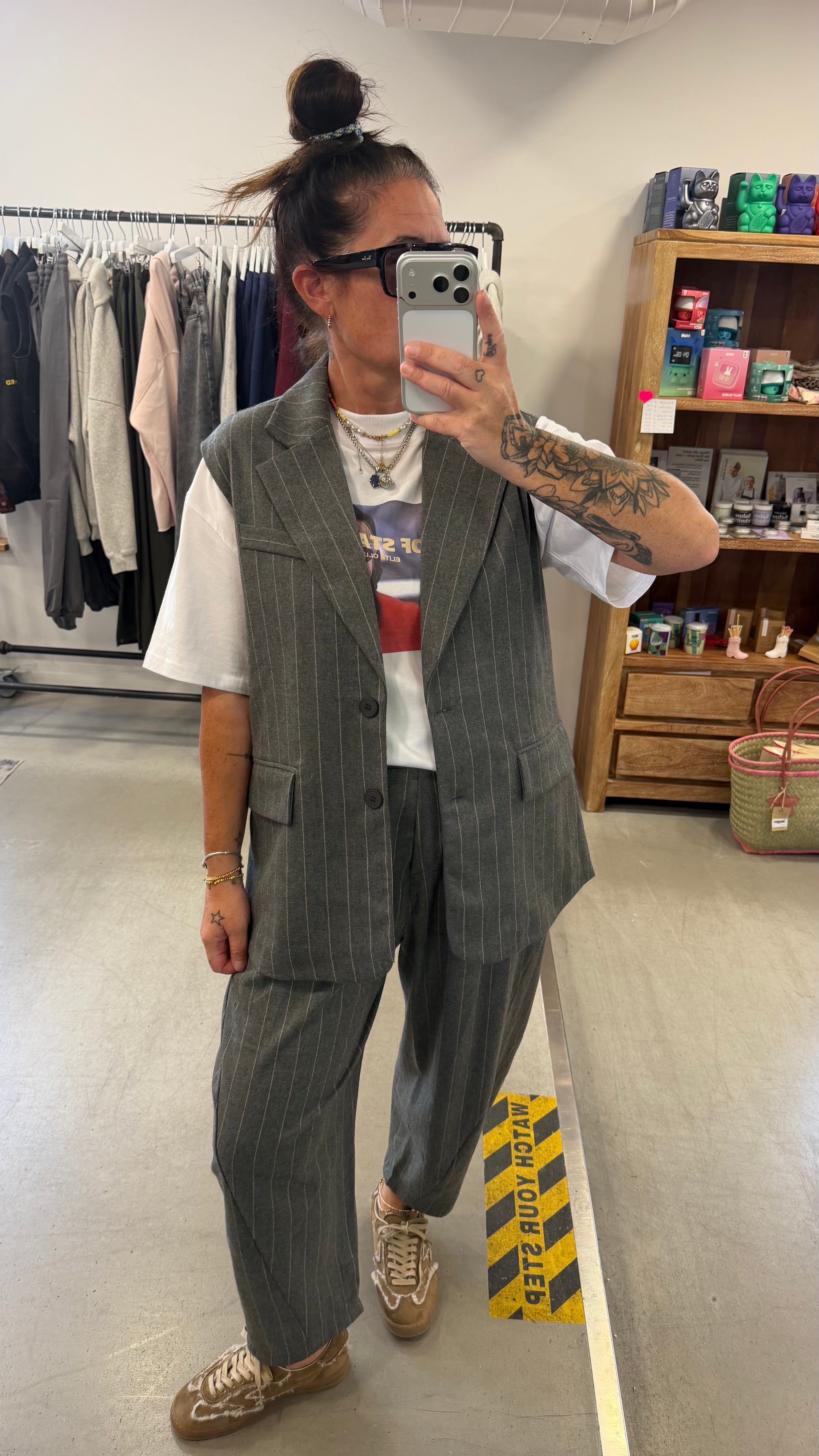 Weste Business Long