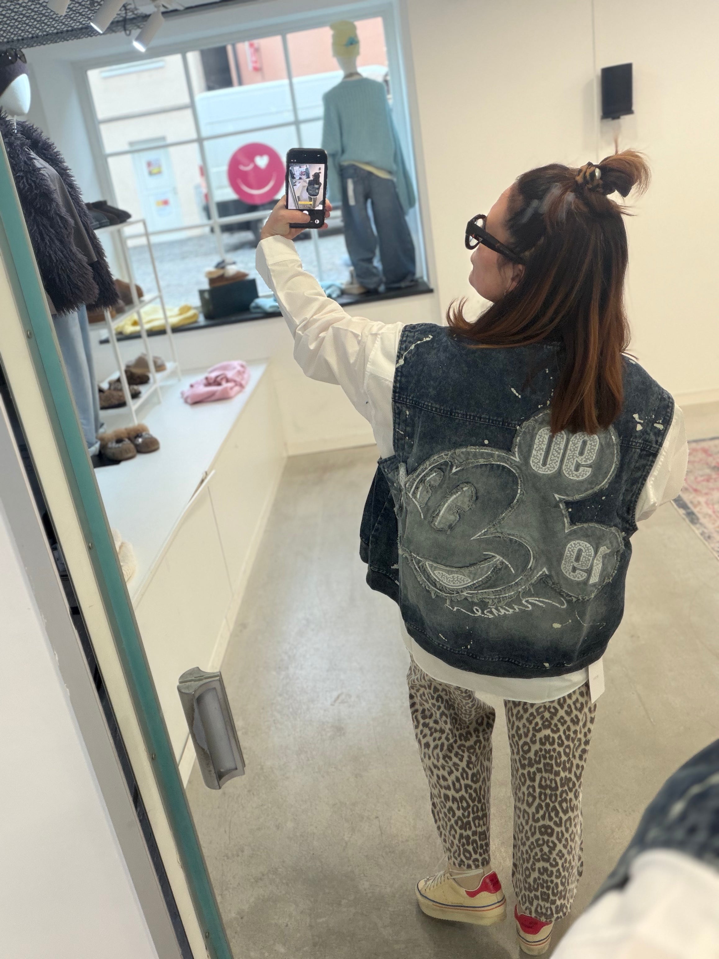 Weste Denim Mickey