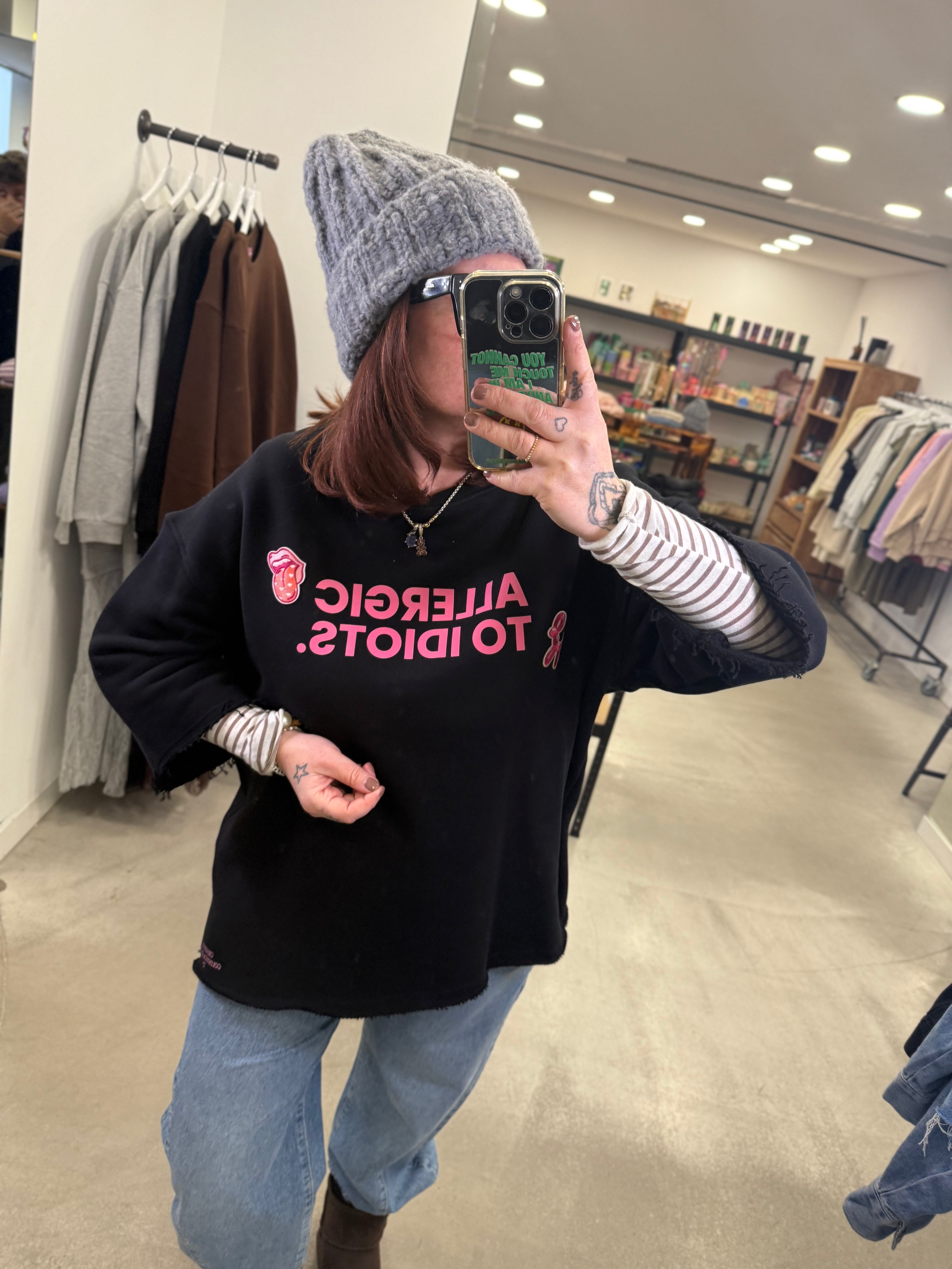 T-Shirt Allergic Black