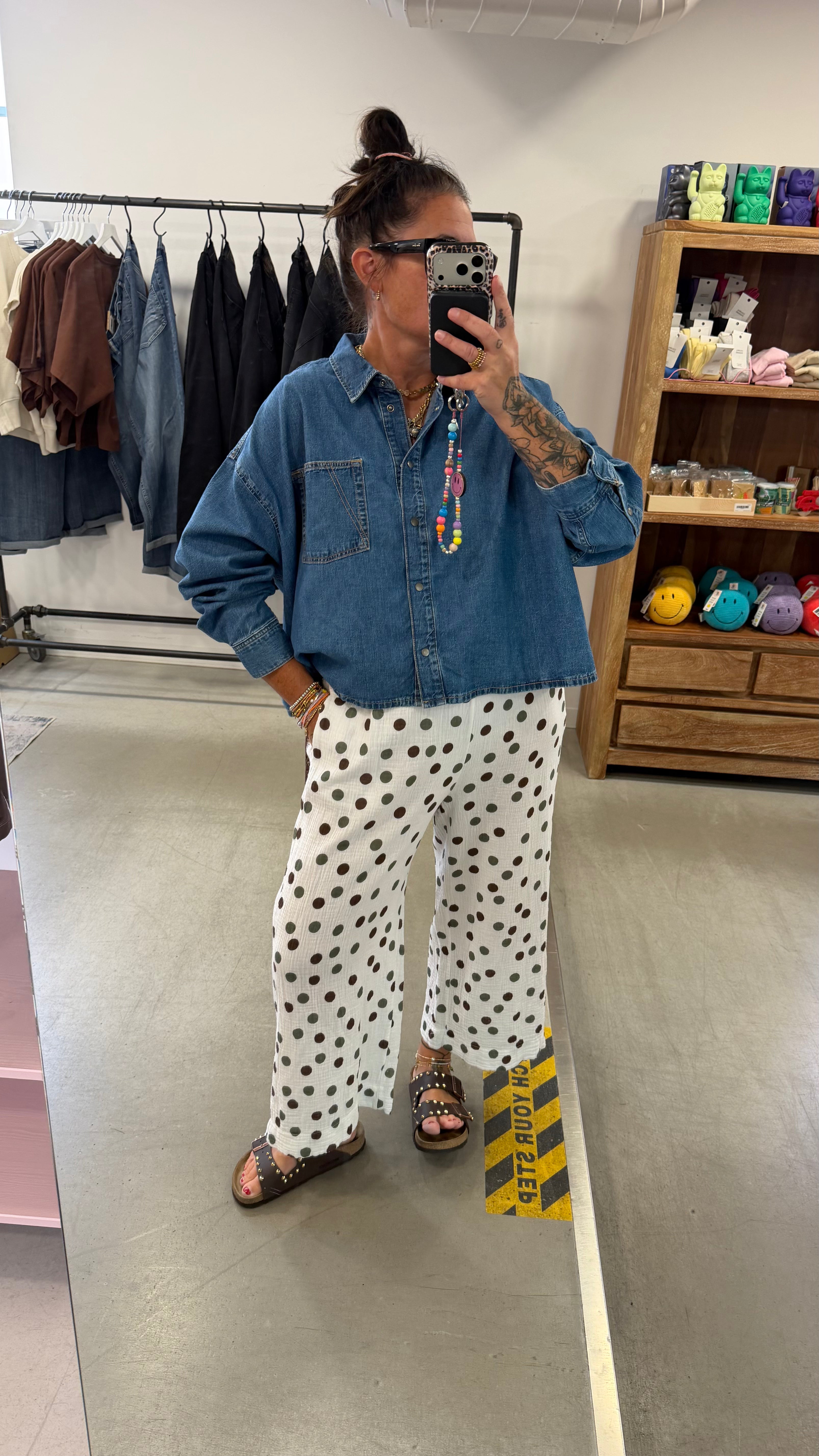 Hose Musselin Dots