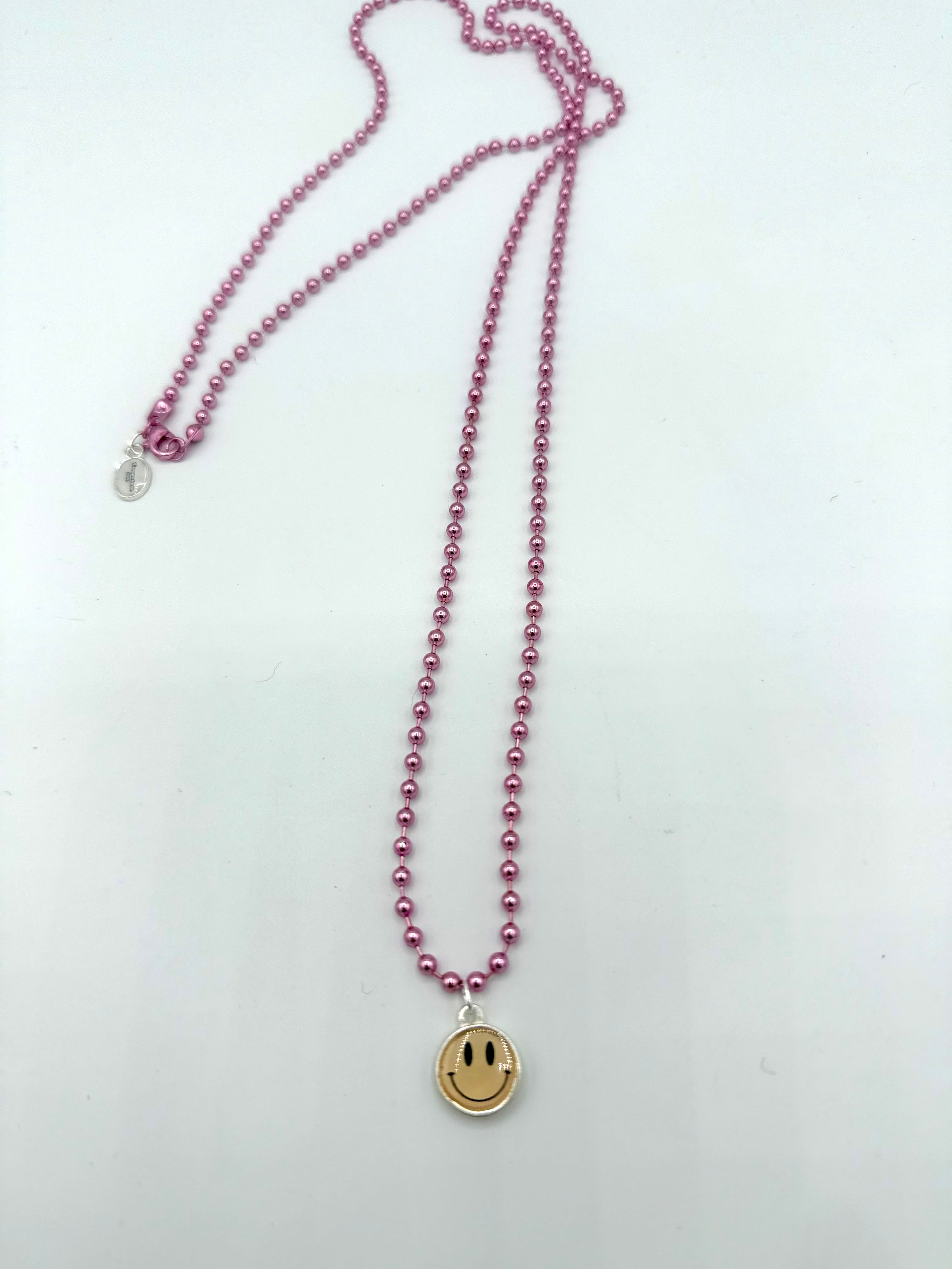 ESCAPULARIO Kette Smiley lang