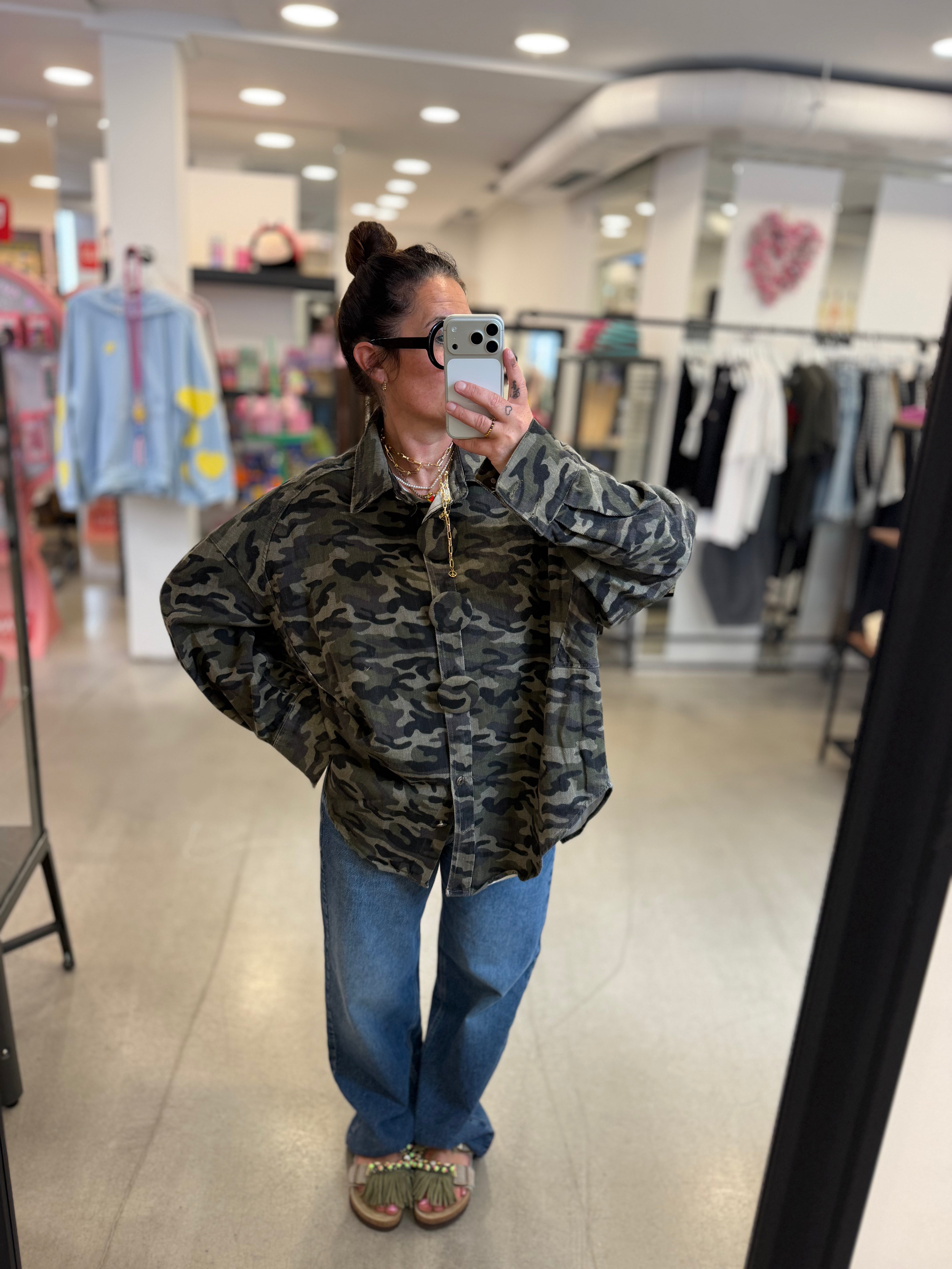 Bluse Camouflage