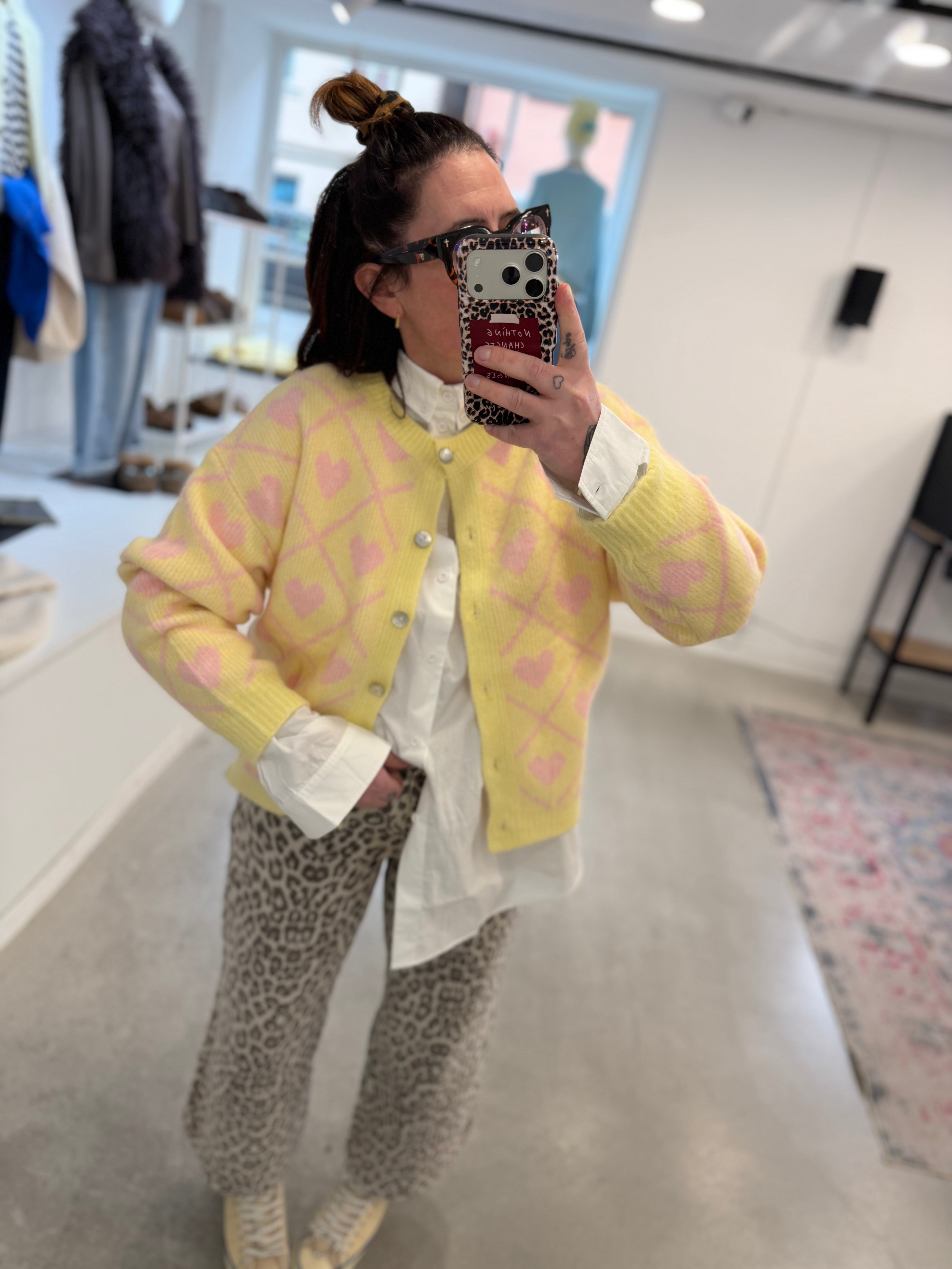 Cardigan Herz