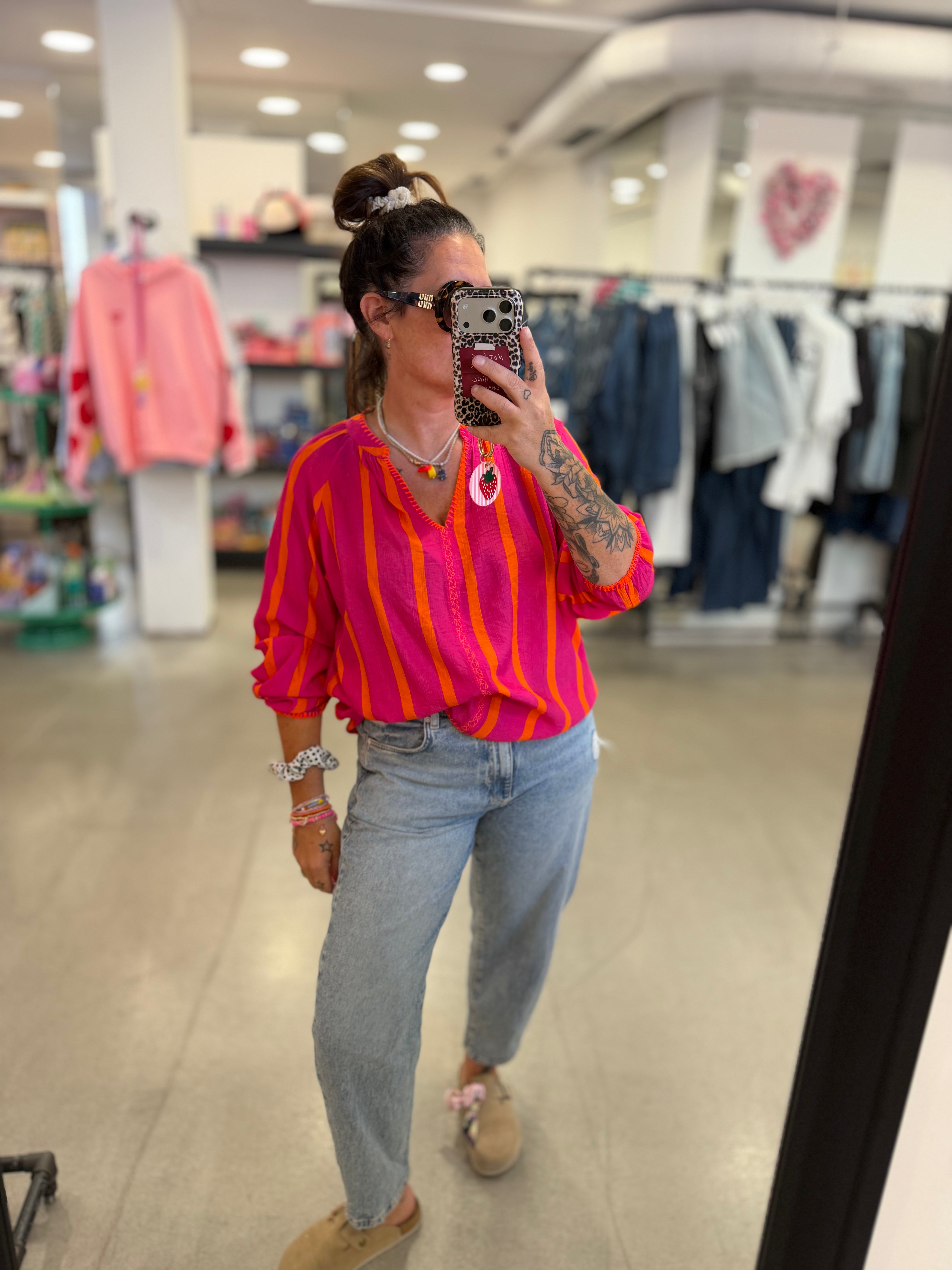 Bluse Stripe