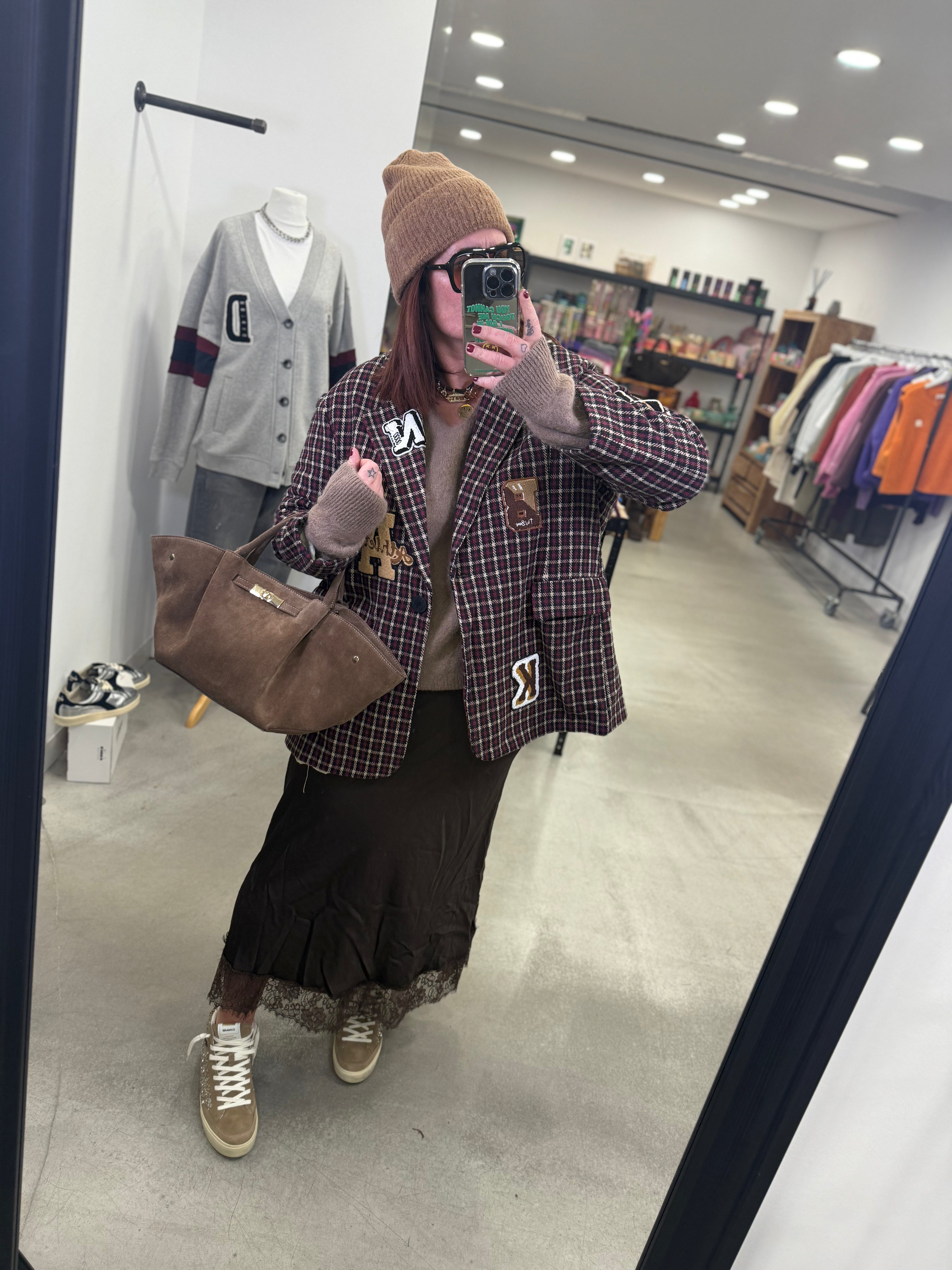 Blazer Patch Bordeaux