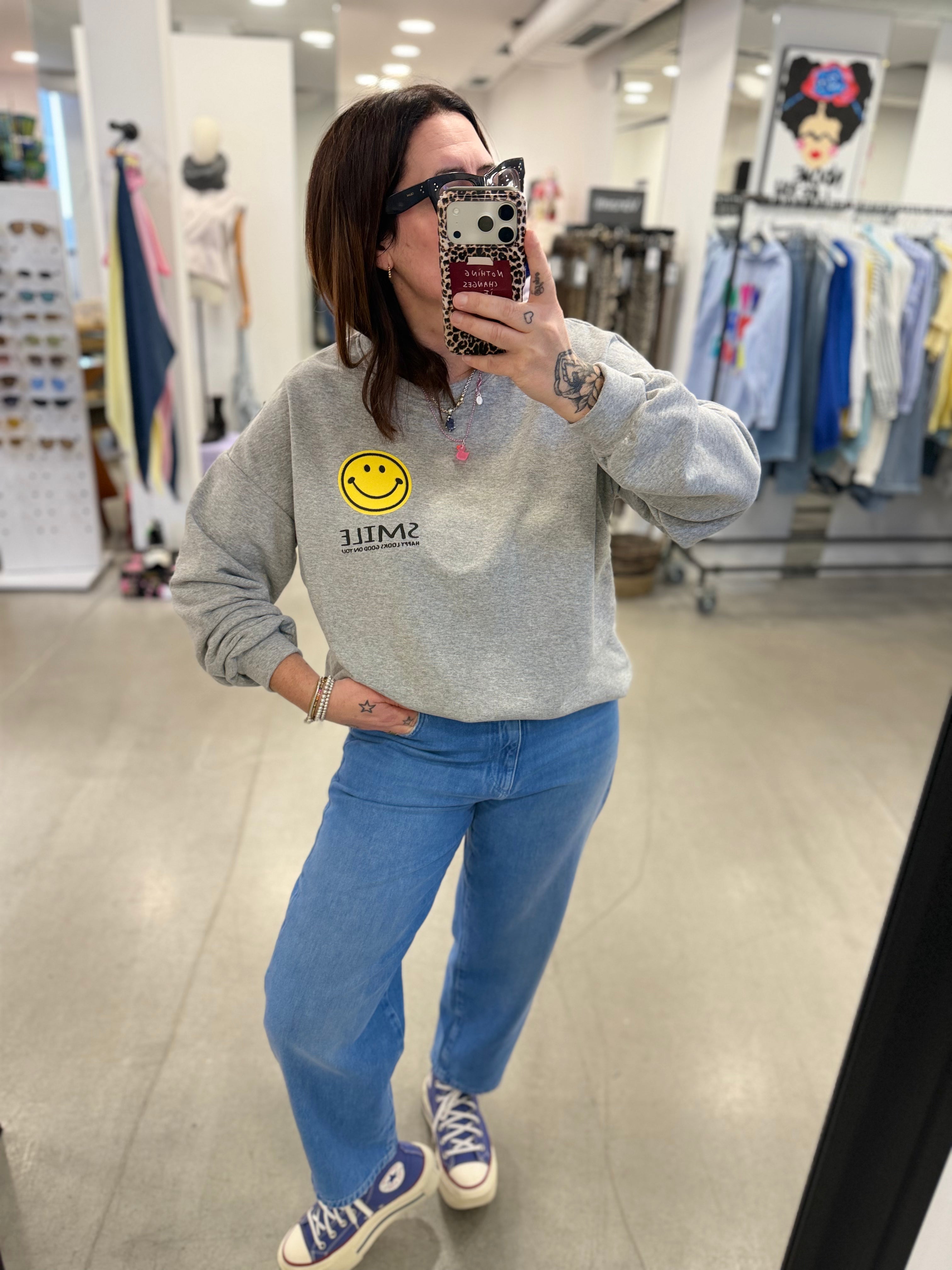 Pullover Happy Looks