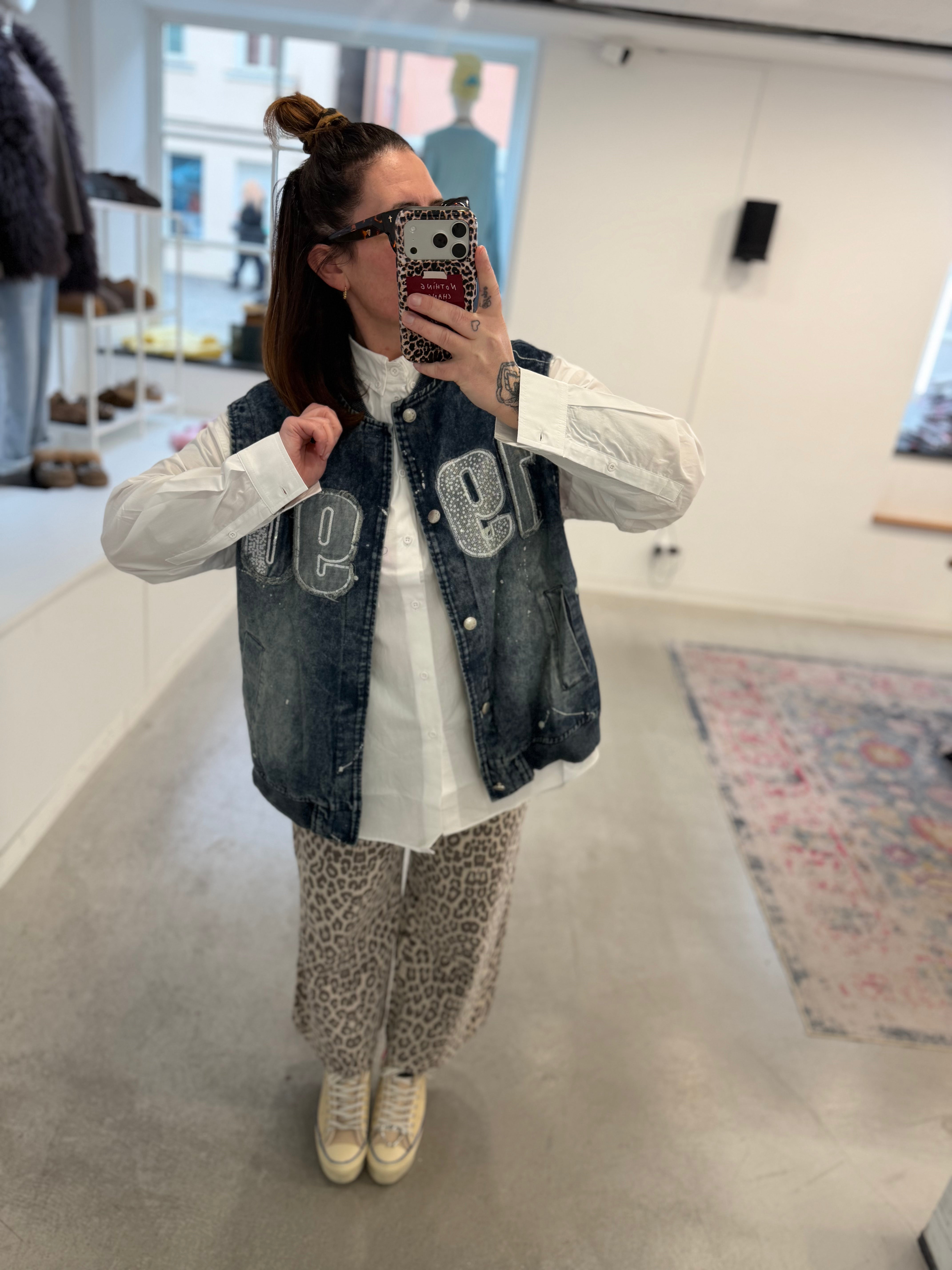 Weste Denim Mickey