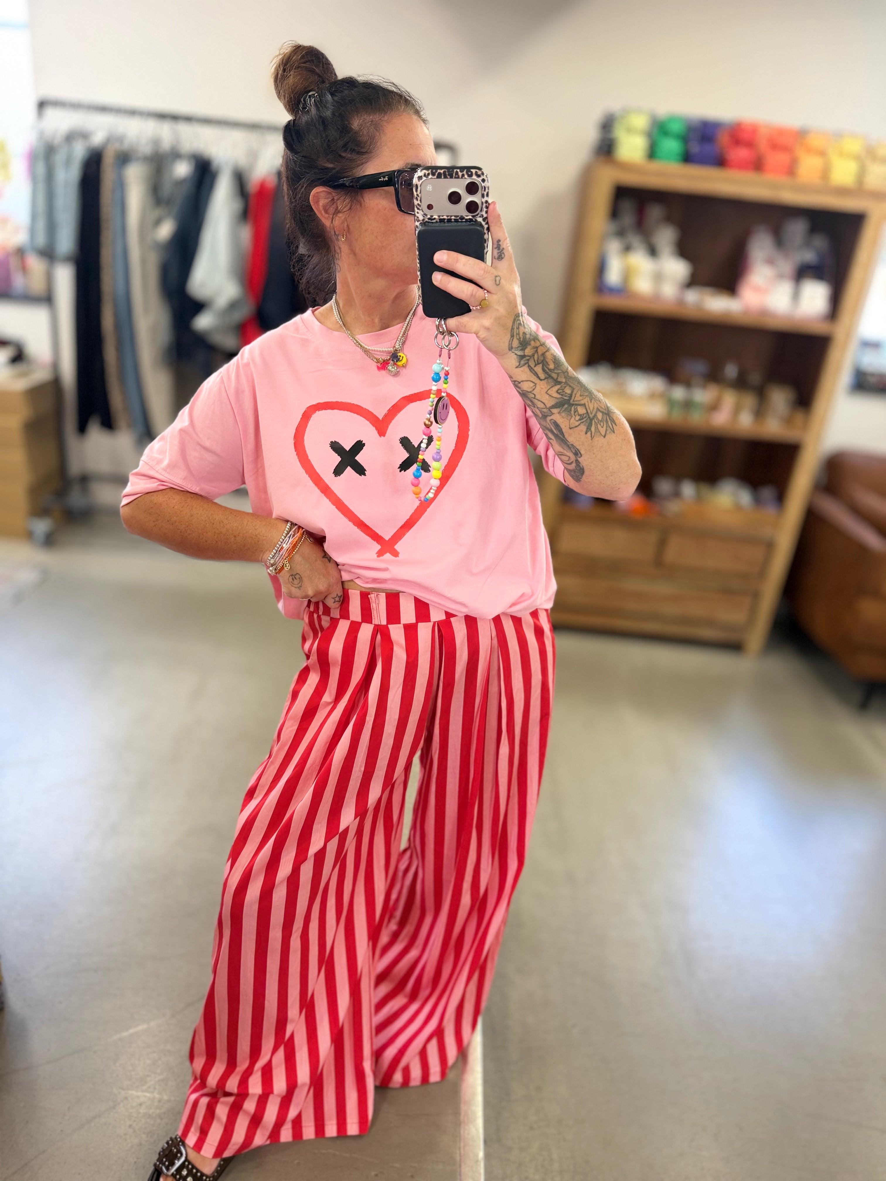 Hose Stripe wide leg