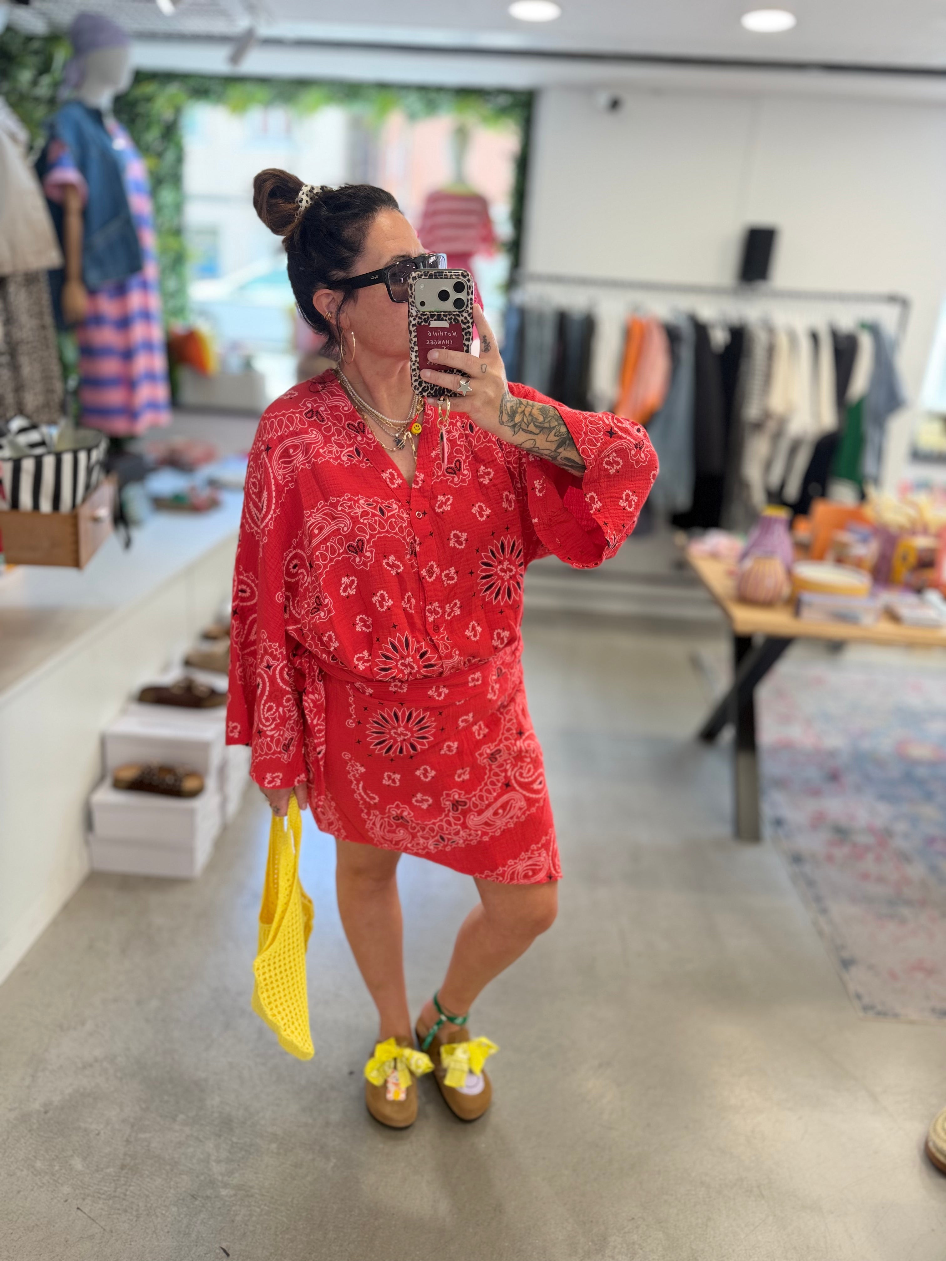 Kleid Paisley