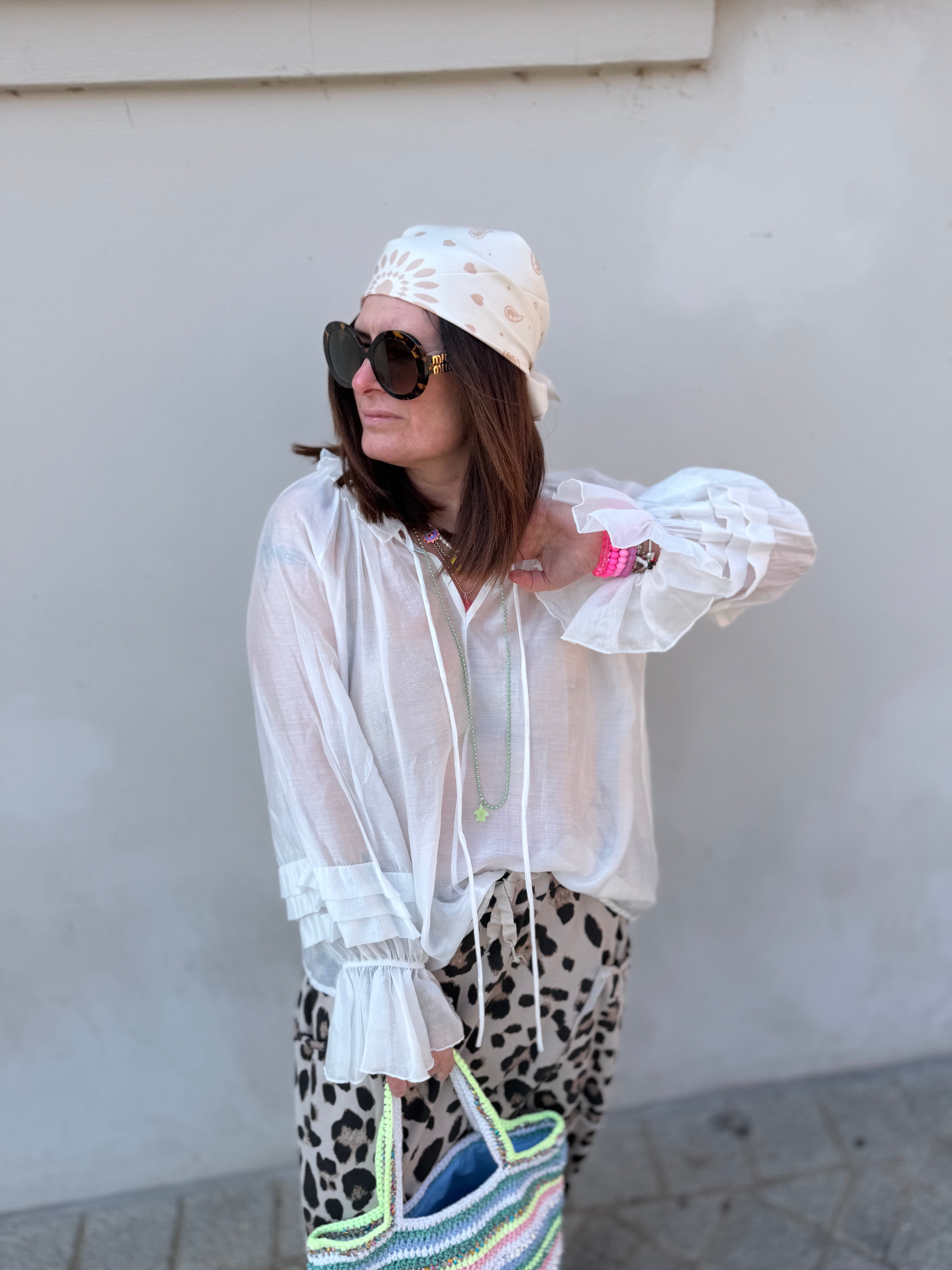 Bluse Sweet white