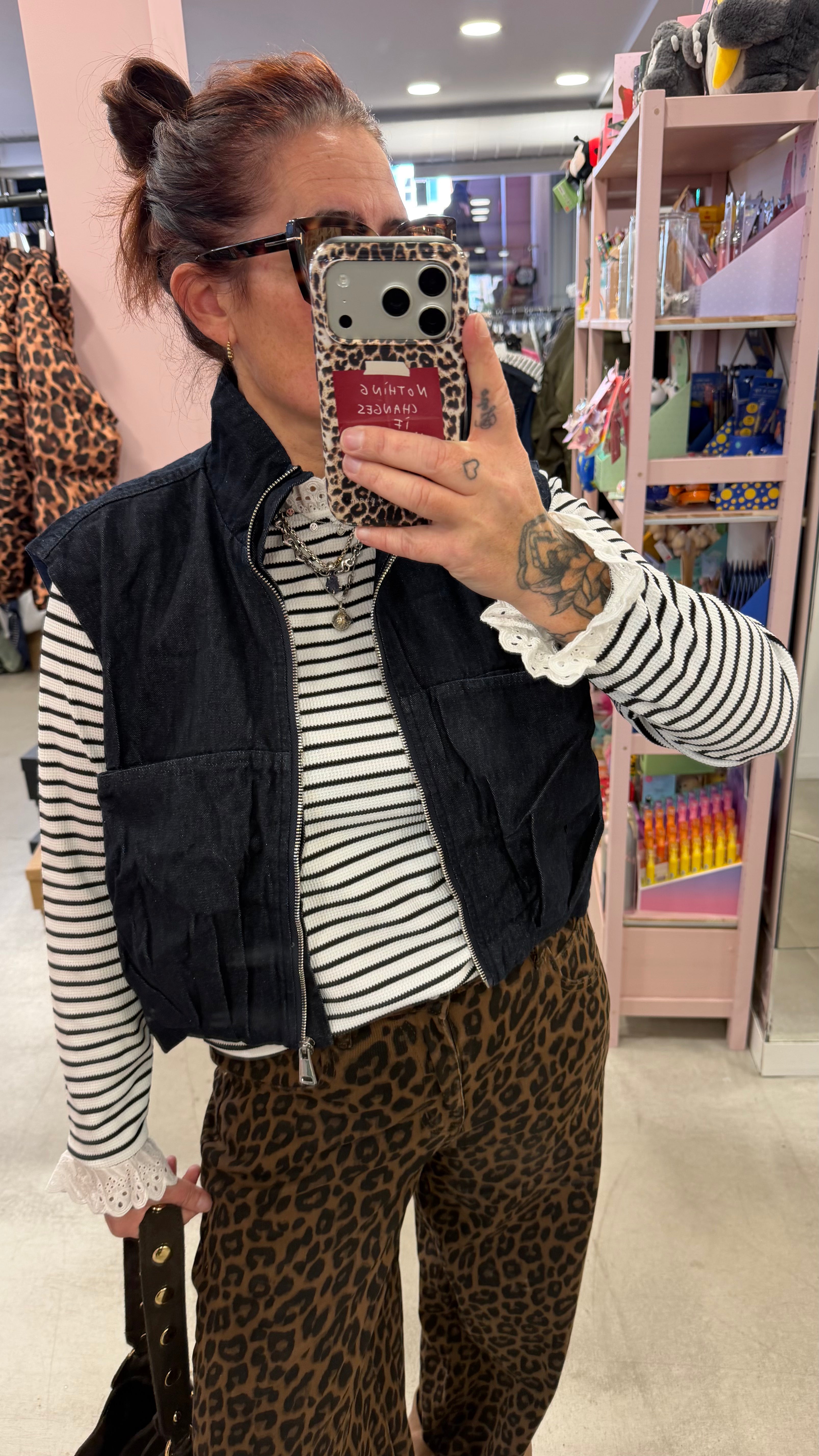 Weste Denim