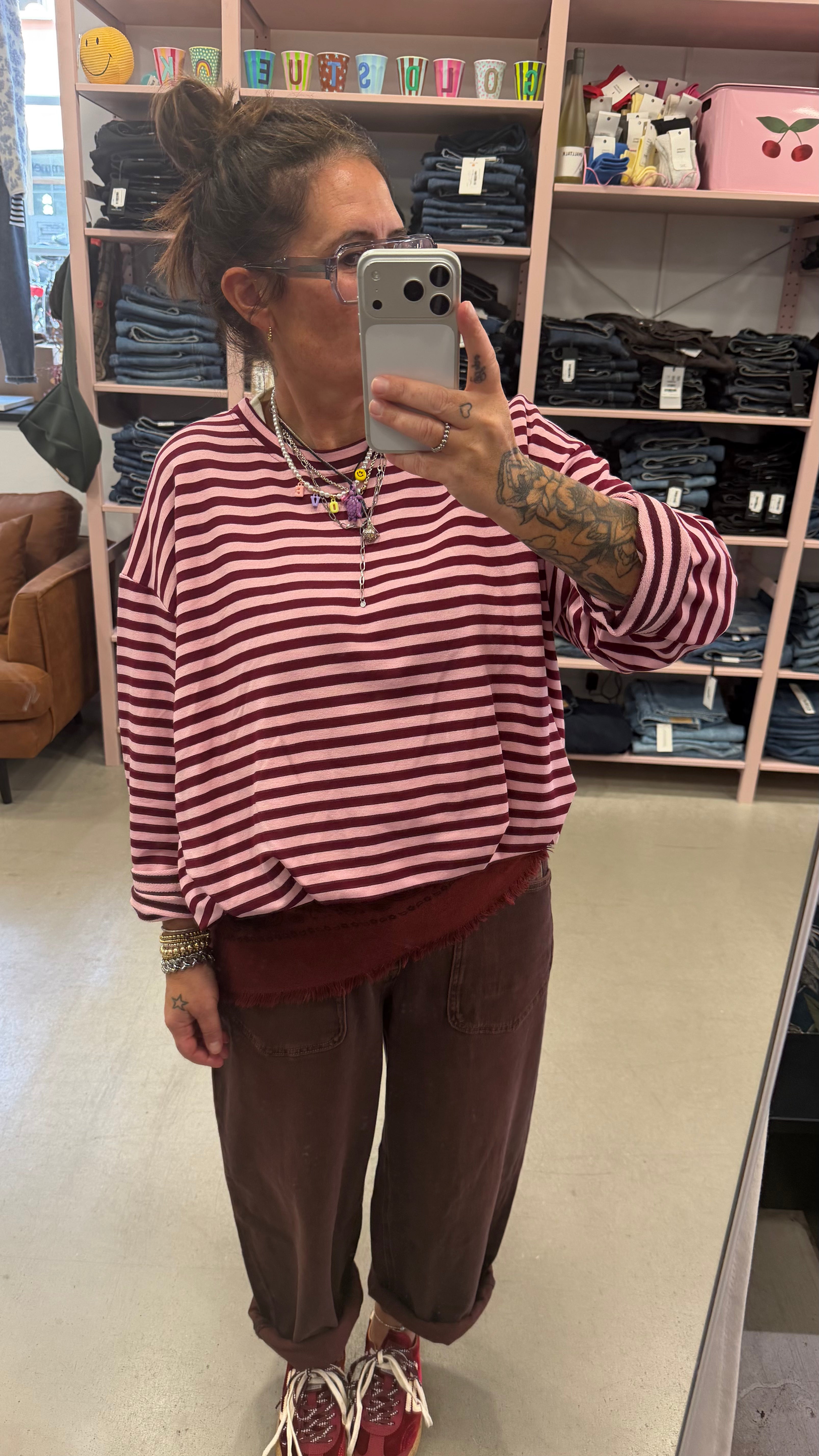Longsleeve Ballon Stripe
