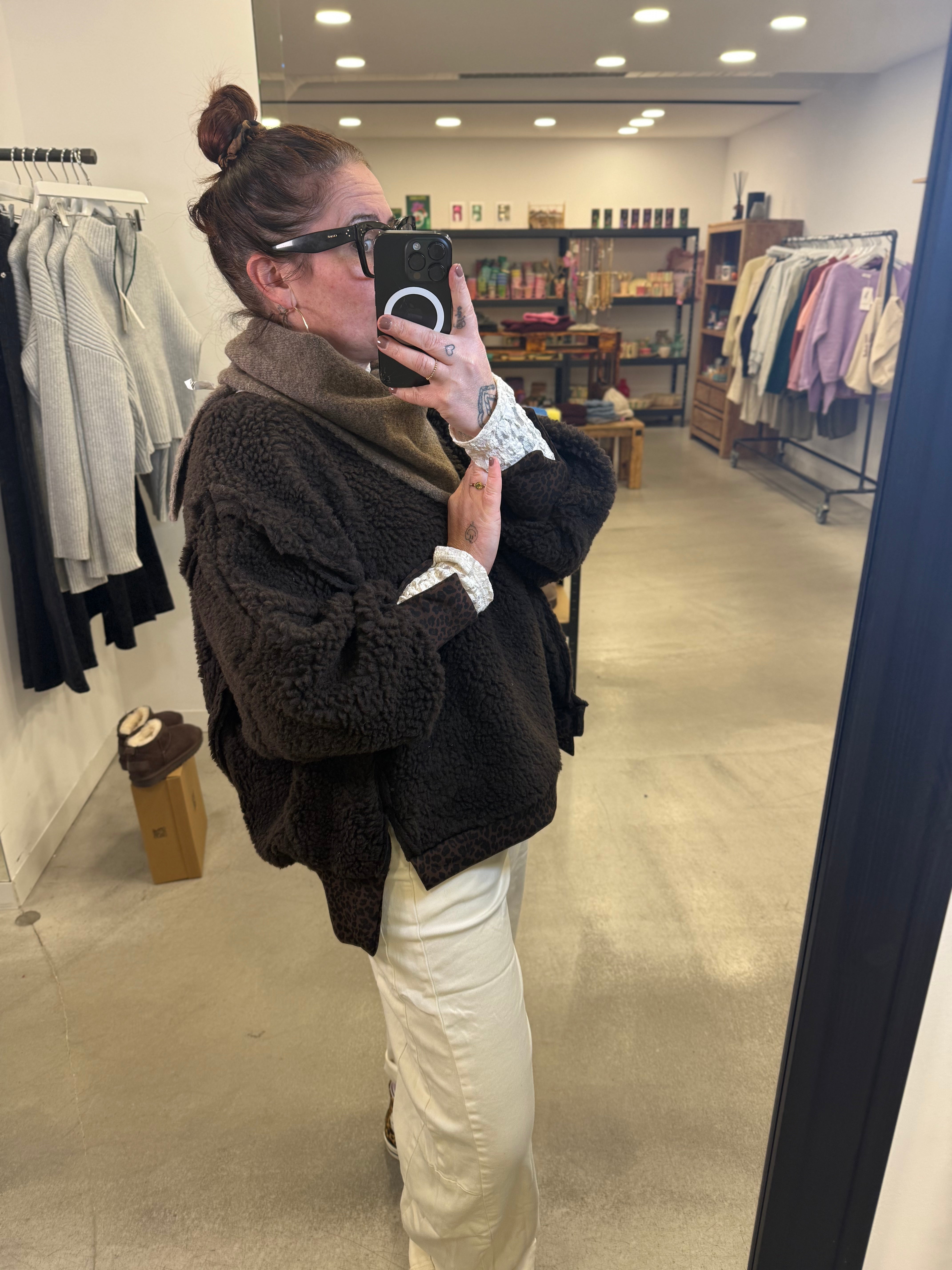 Pullover Teddy Choco