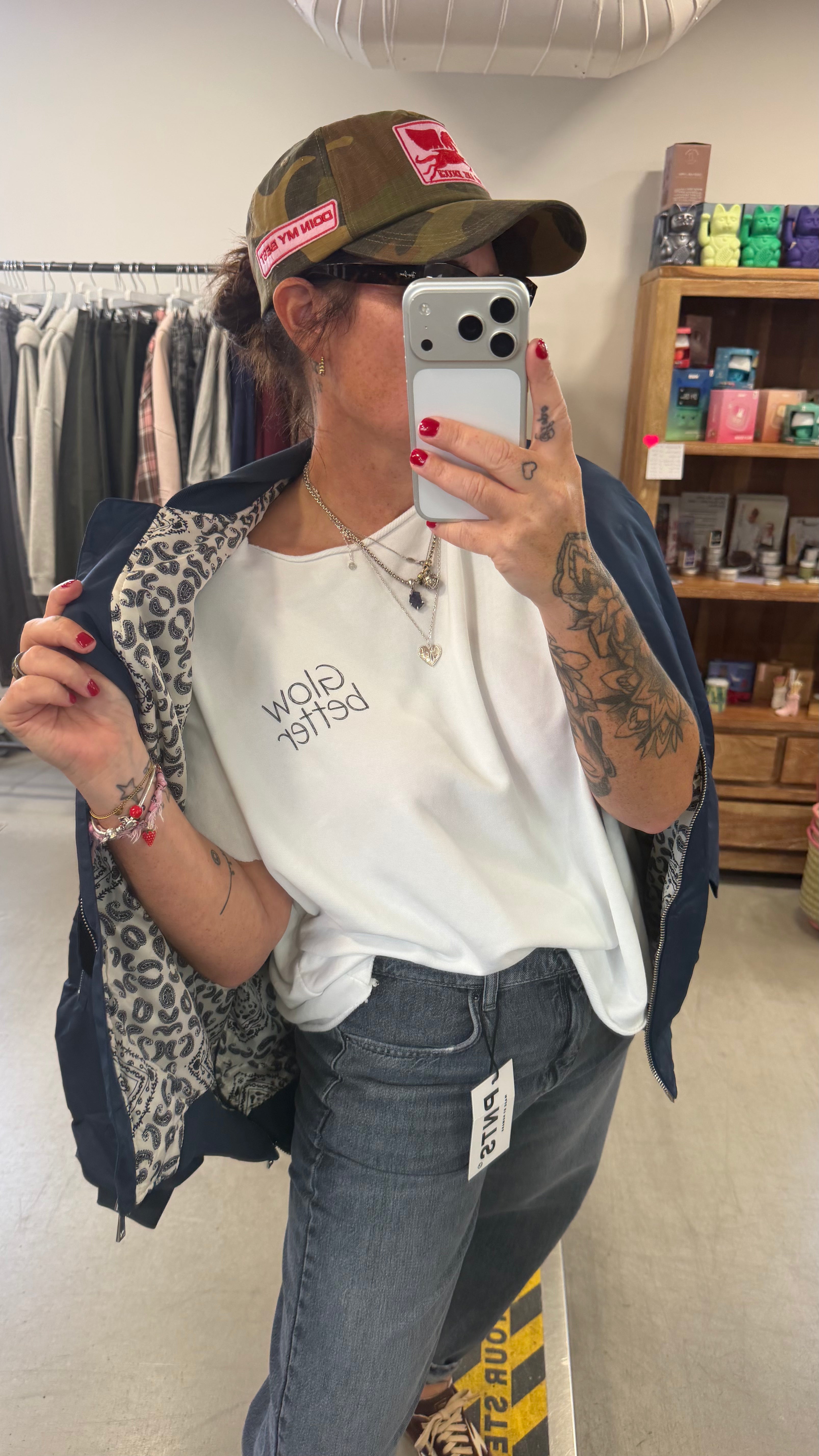Jacke Bomber Navy