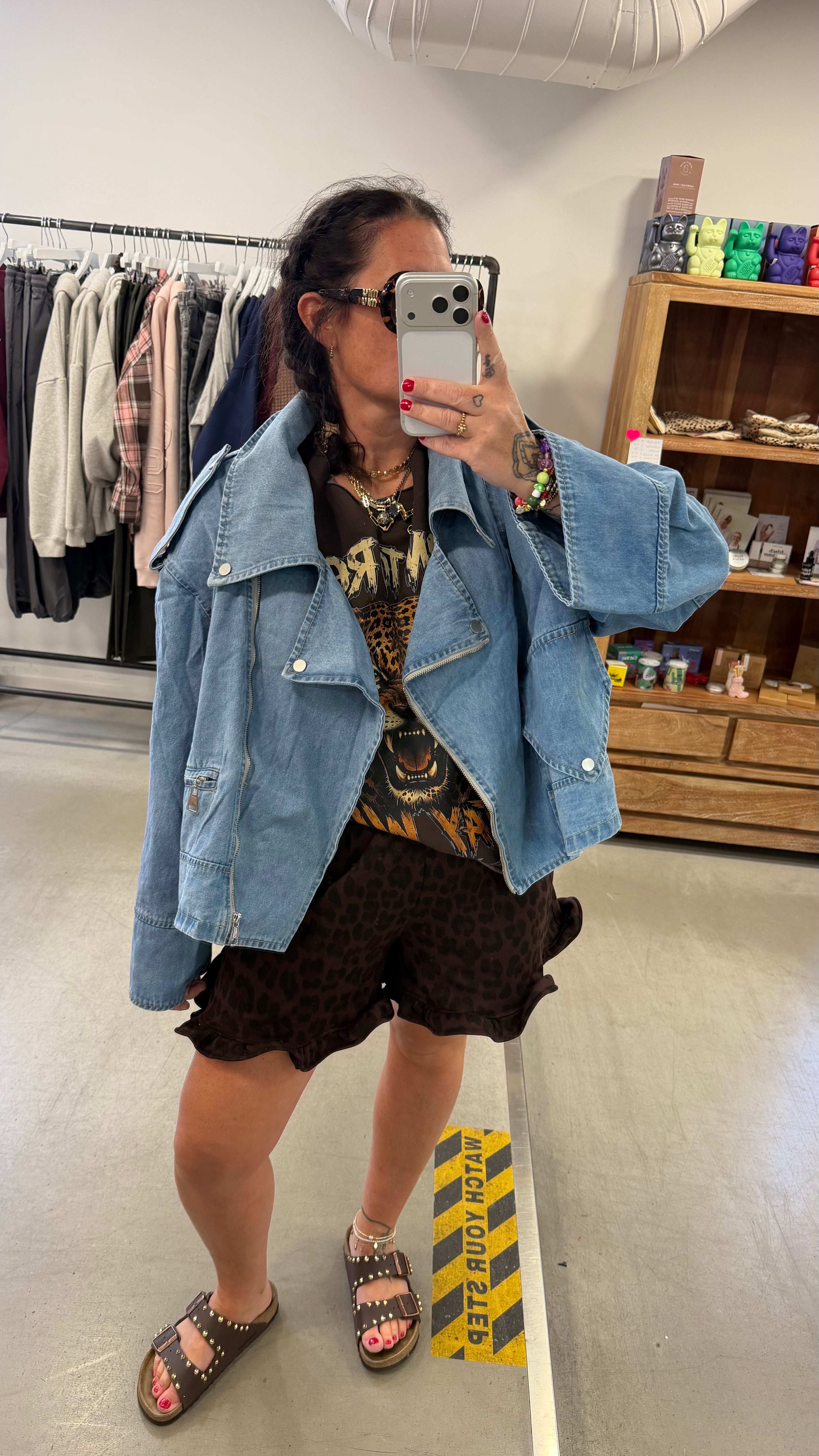 Jacke Denim Oversized