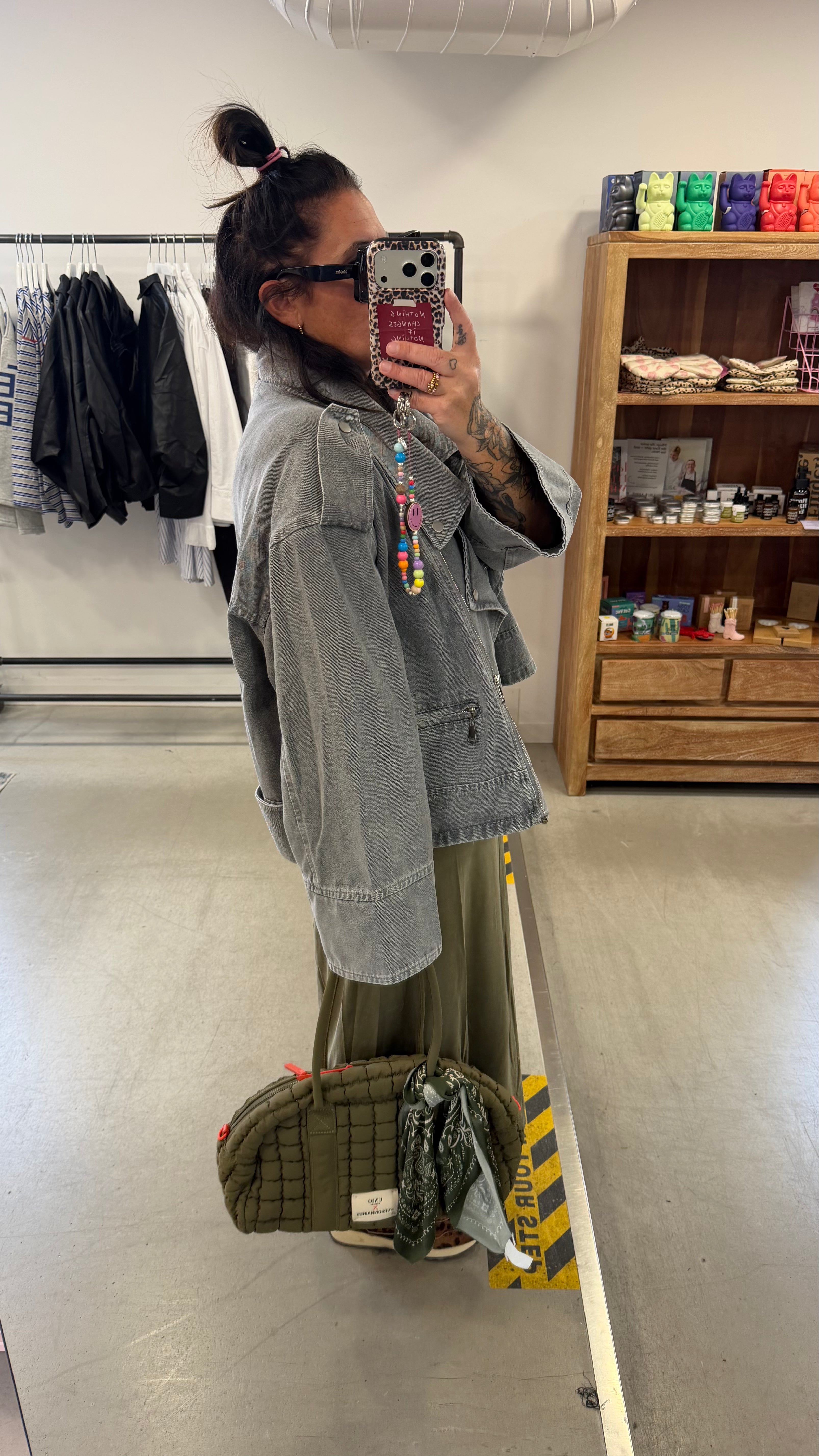 Jacke Denim Oversizes