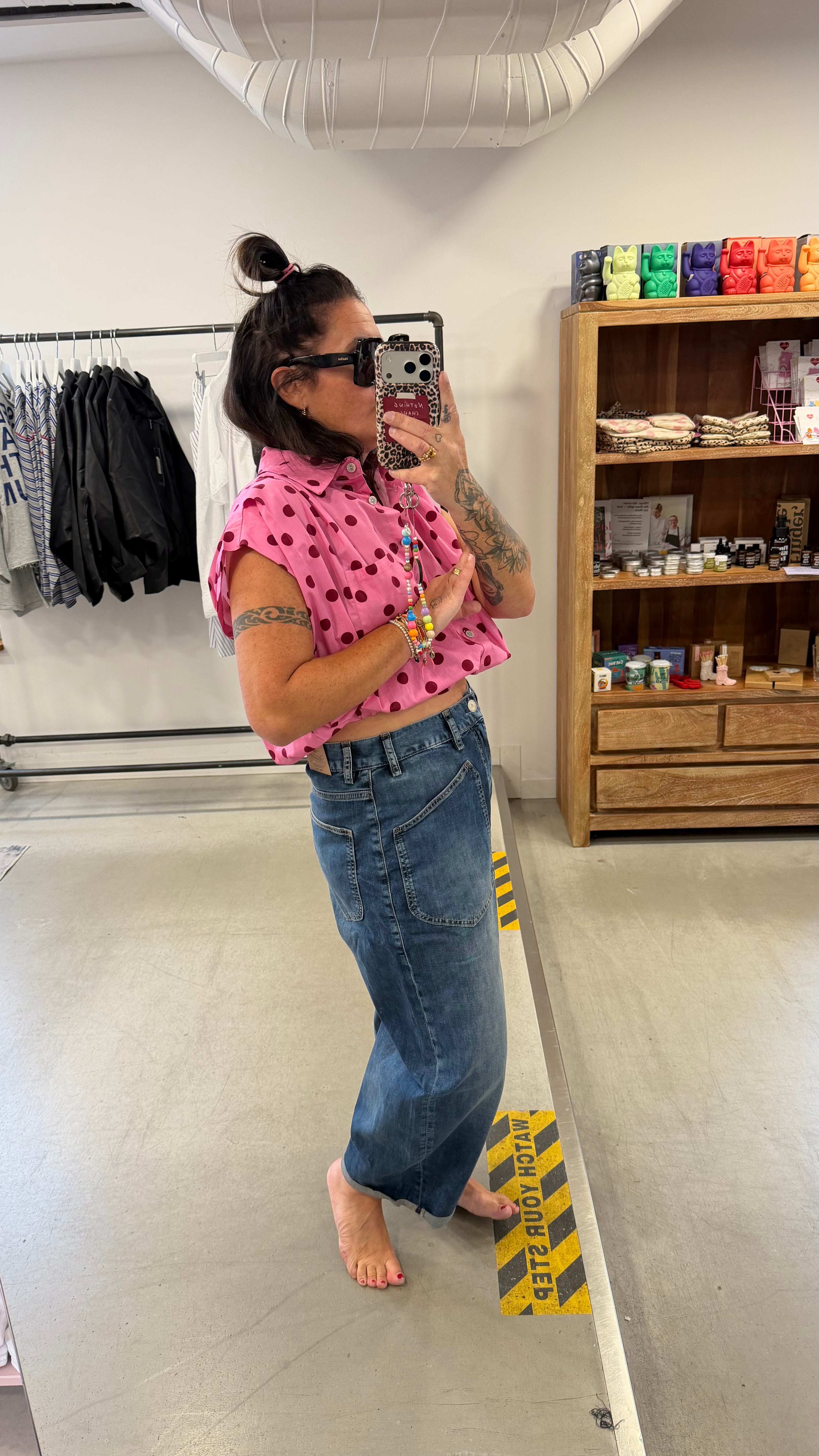 Bluse croped