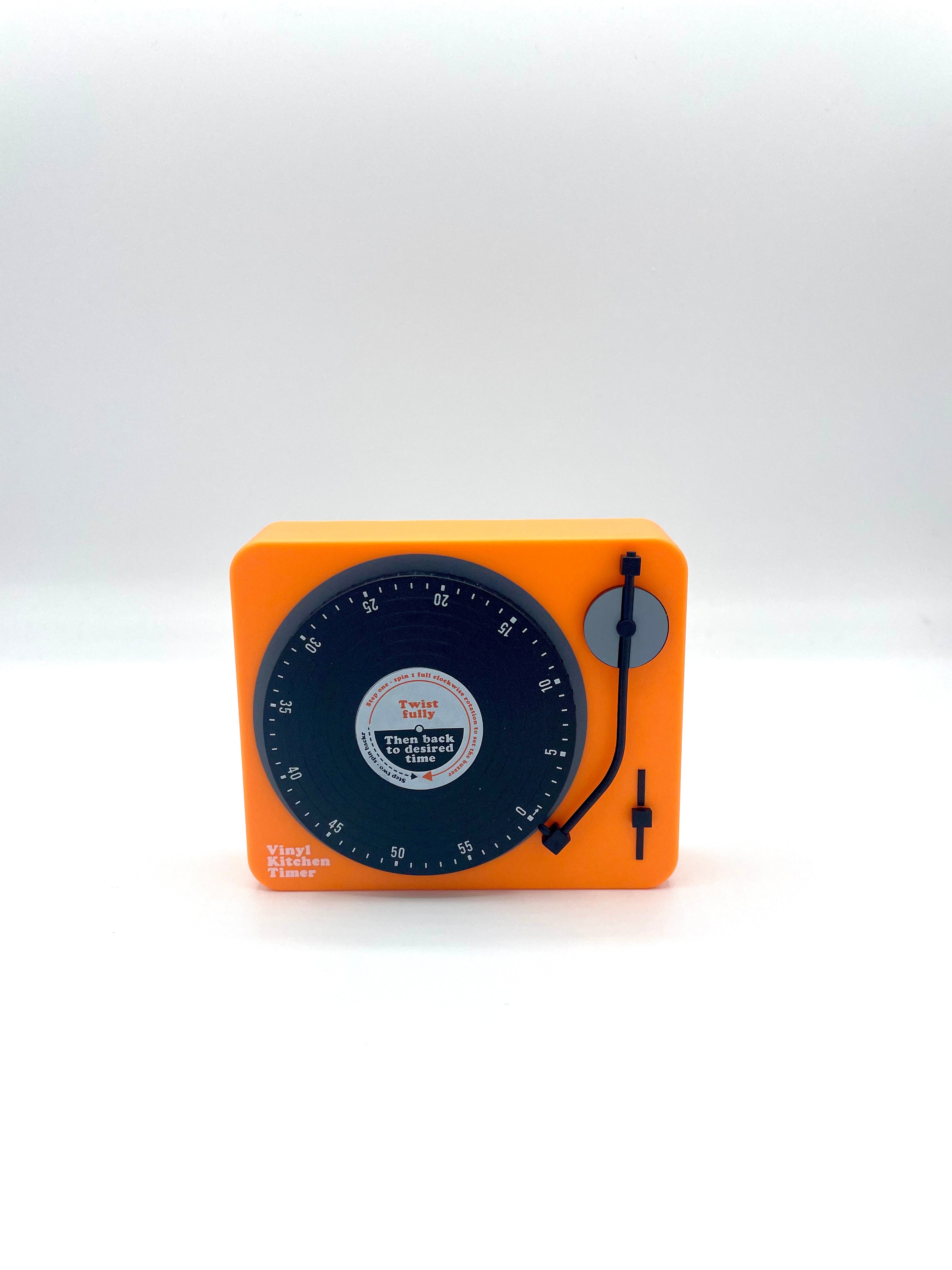 Schallplattenspieler Küchenuhr