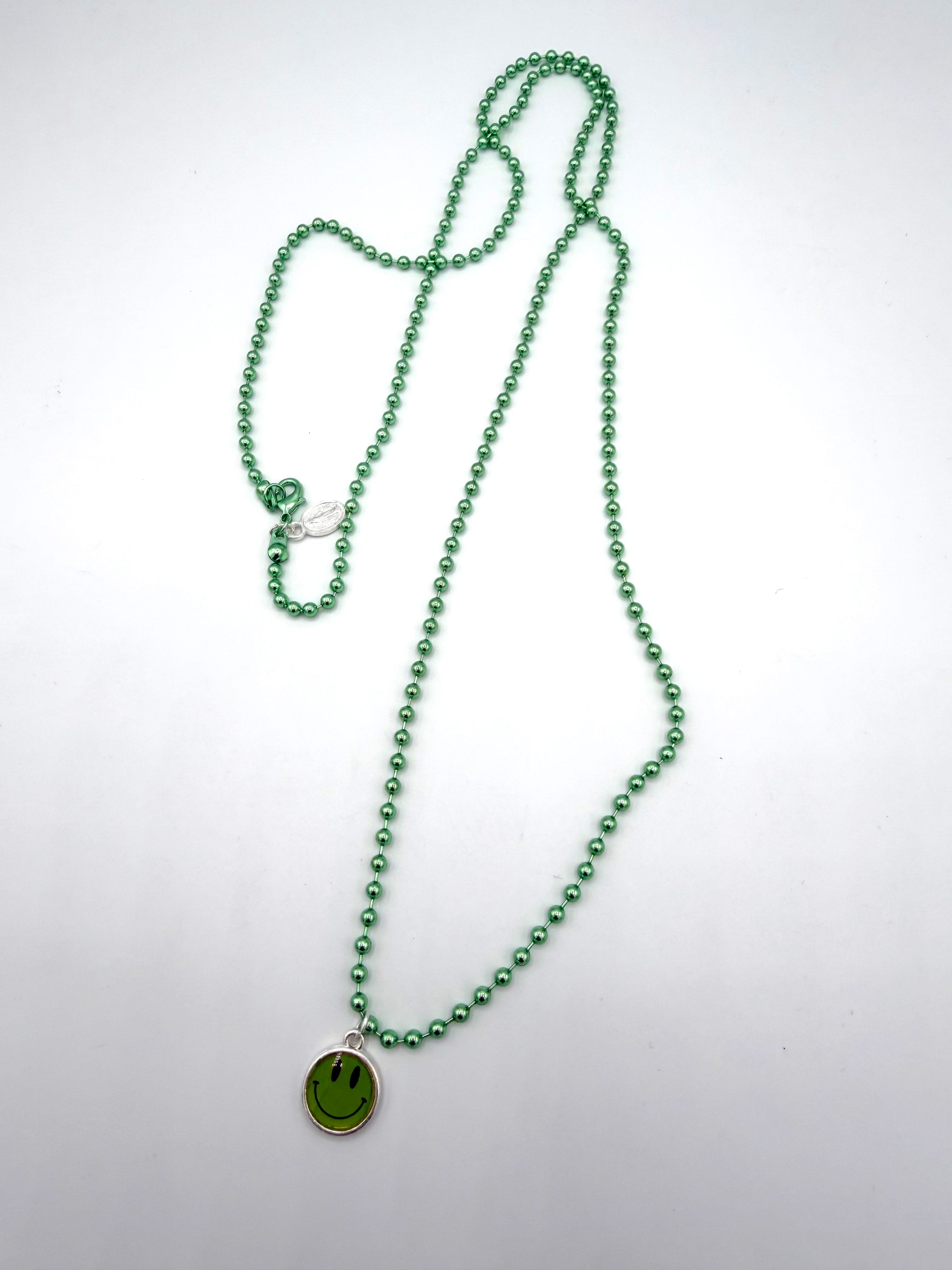 ESCAPULARIO Kette Smiley lang