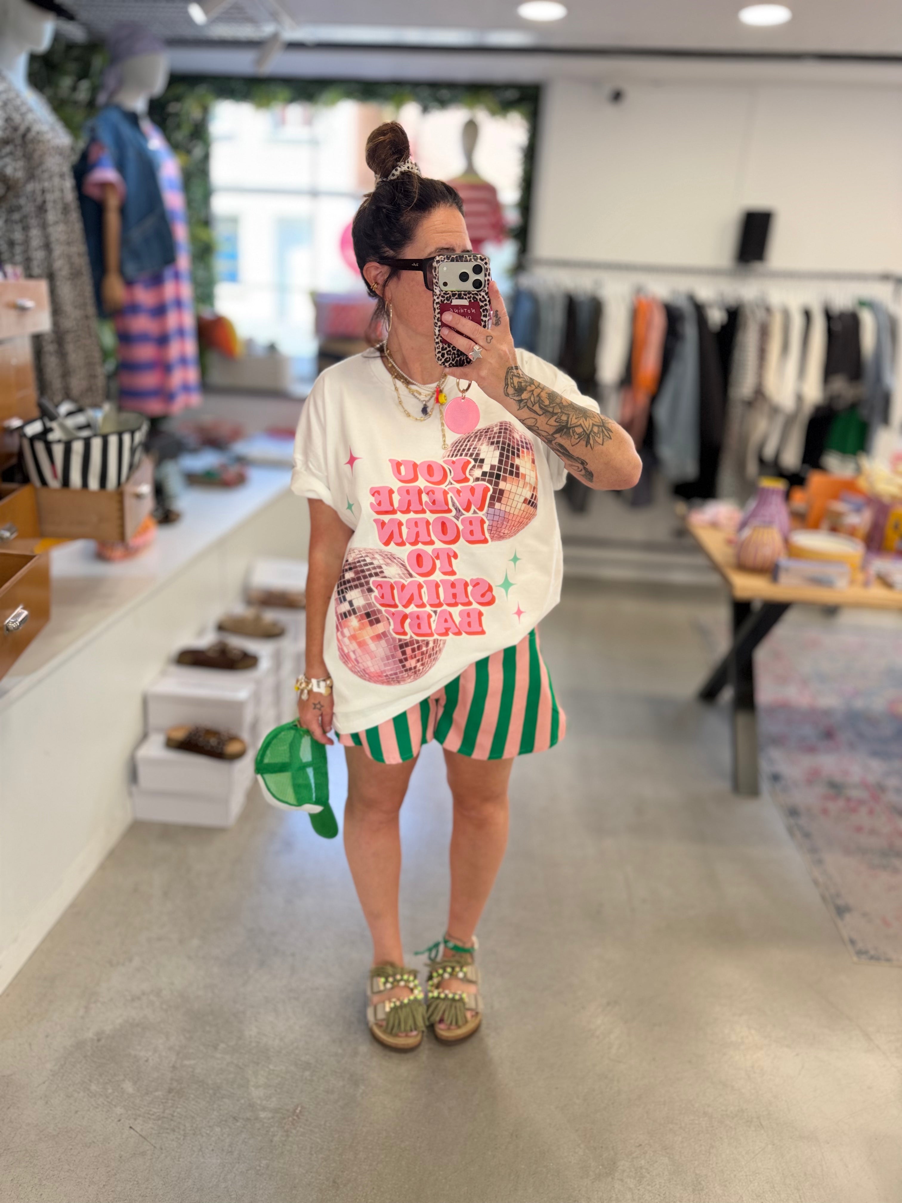 T-Shirt Born to Shine