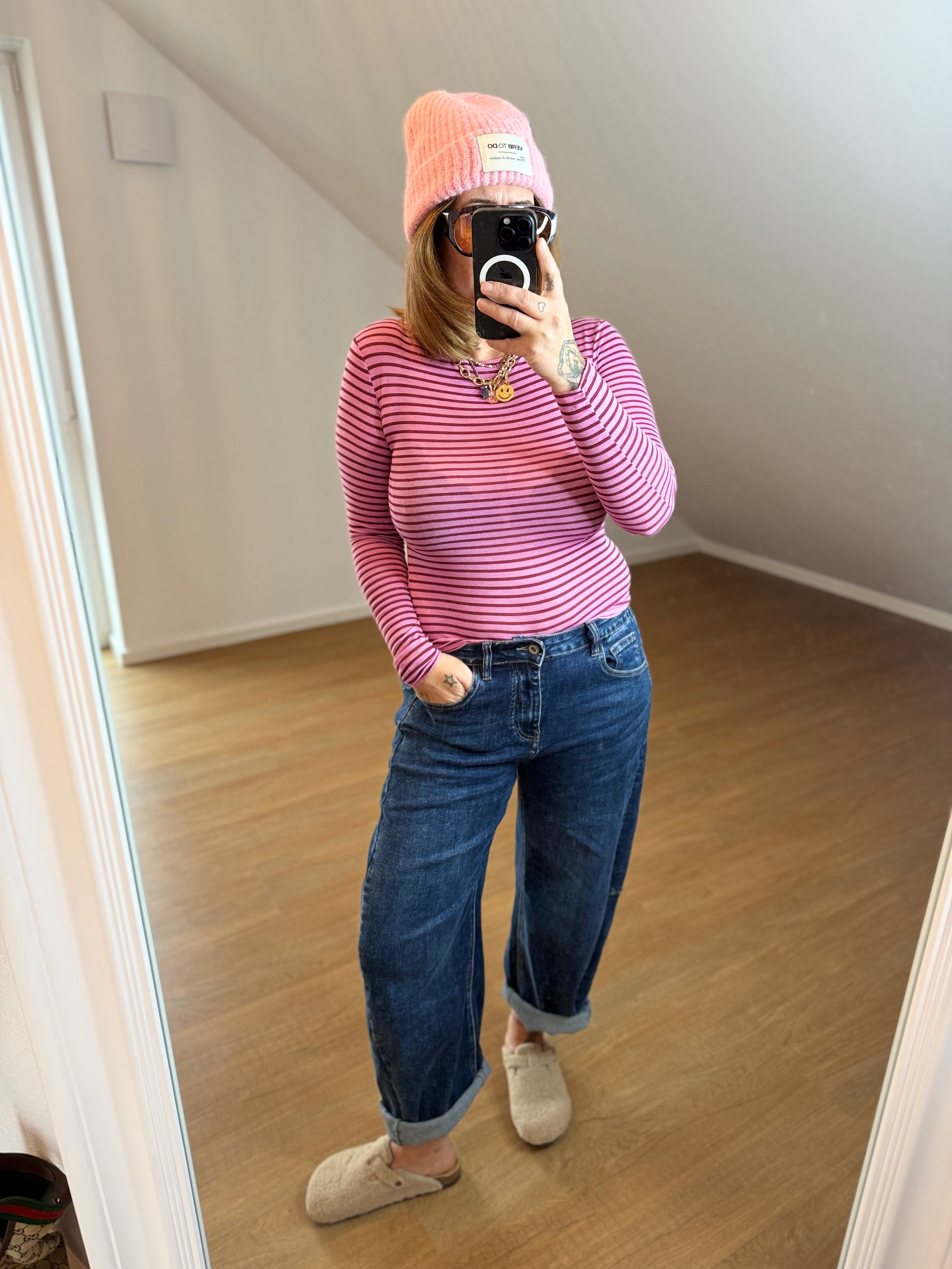 Longsleeve Mesh Stripe