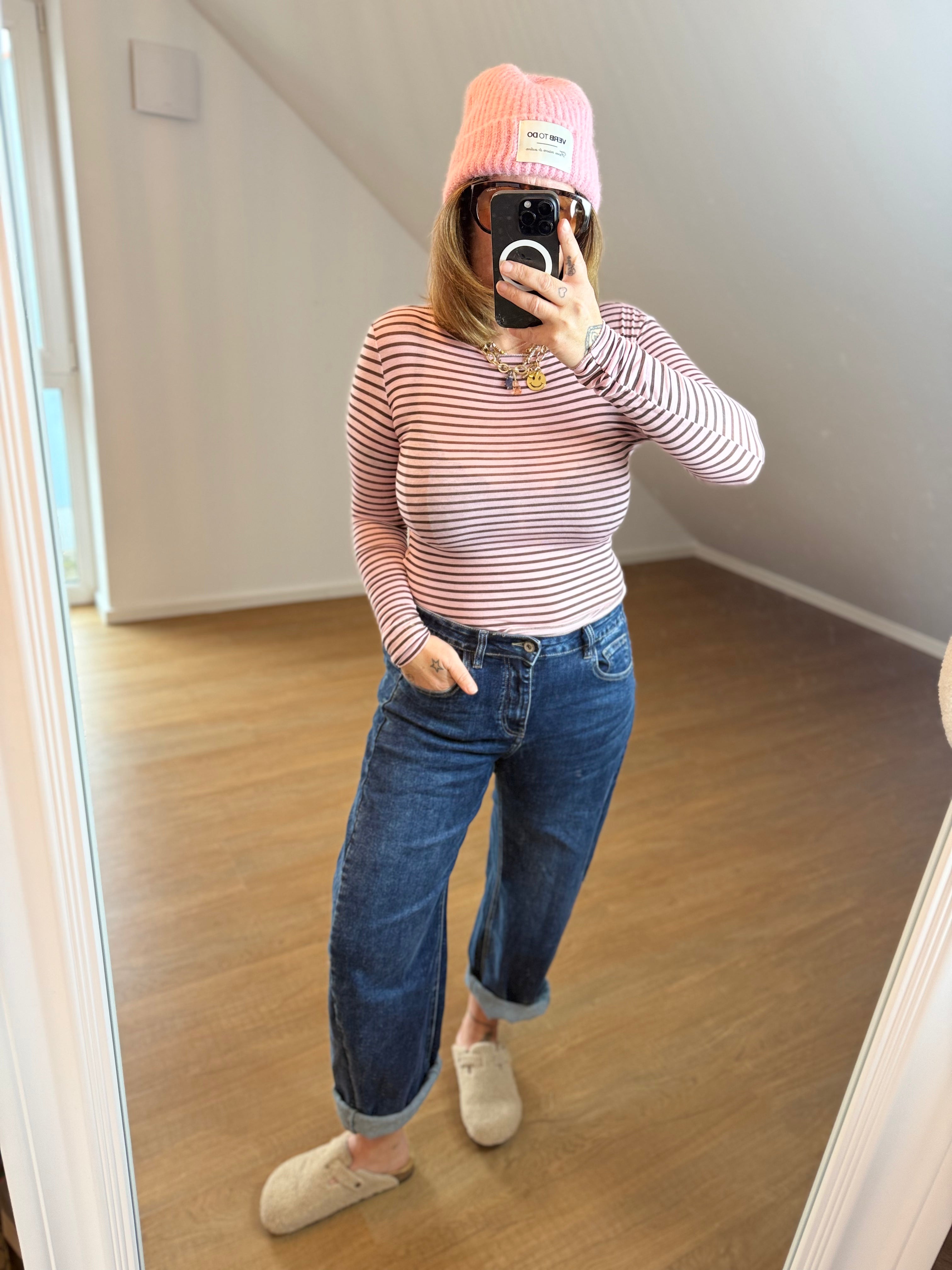 Longsleeve Mesh Stripe