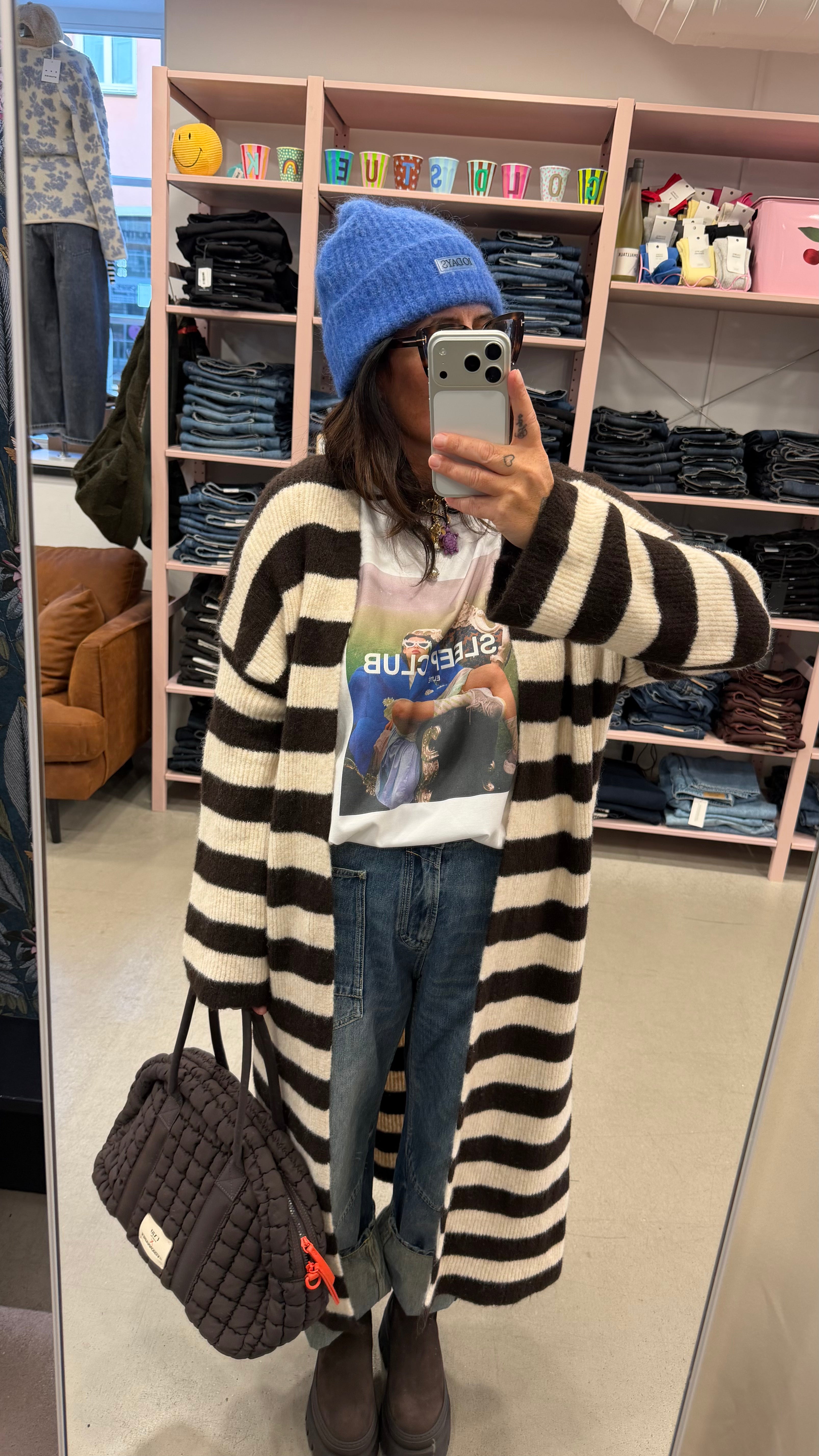 Strickjacke Stripe