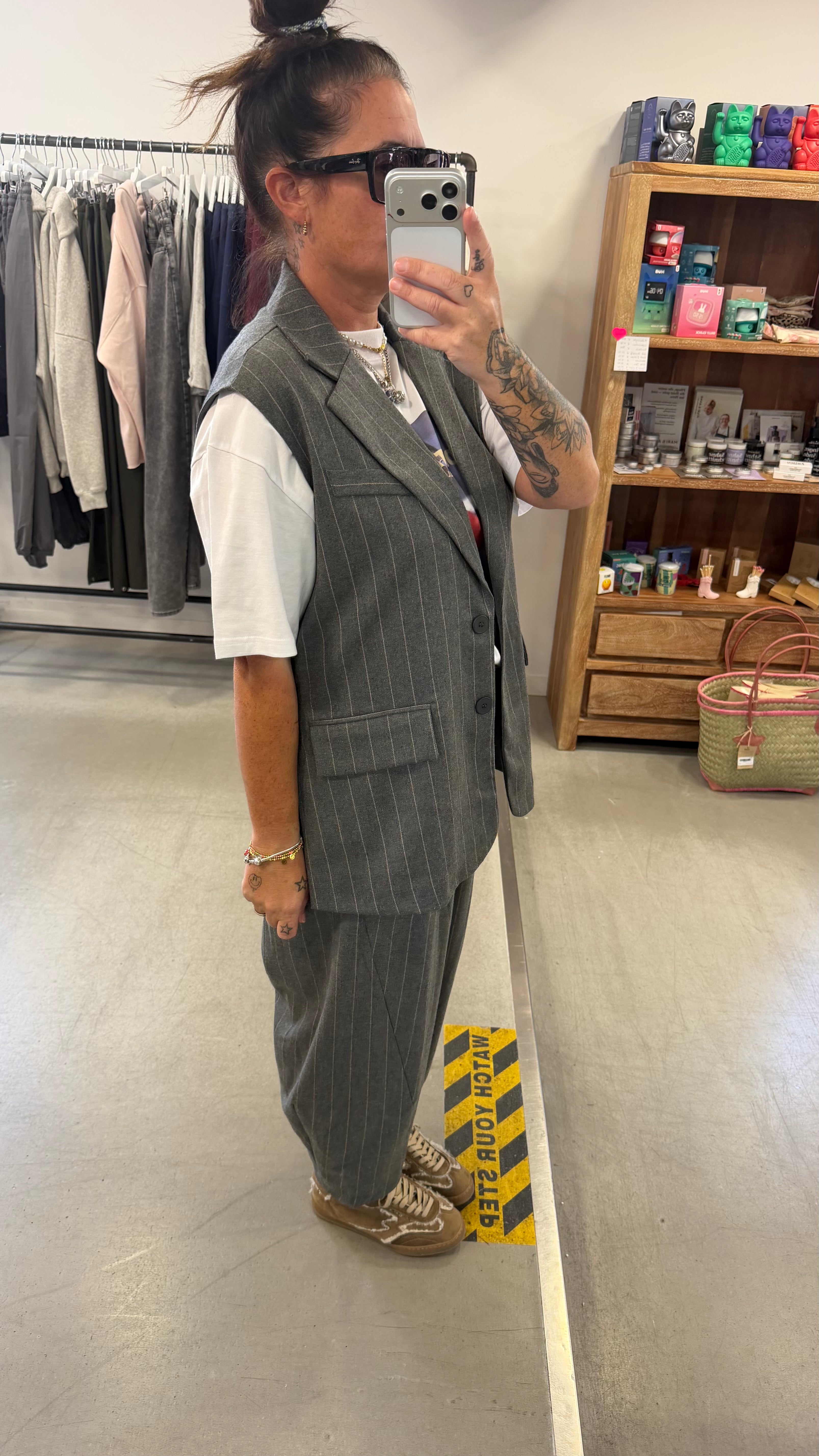 Weste Business Long